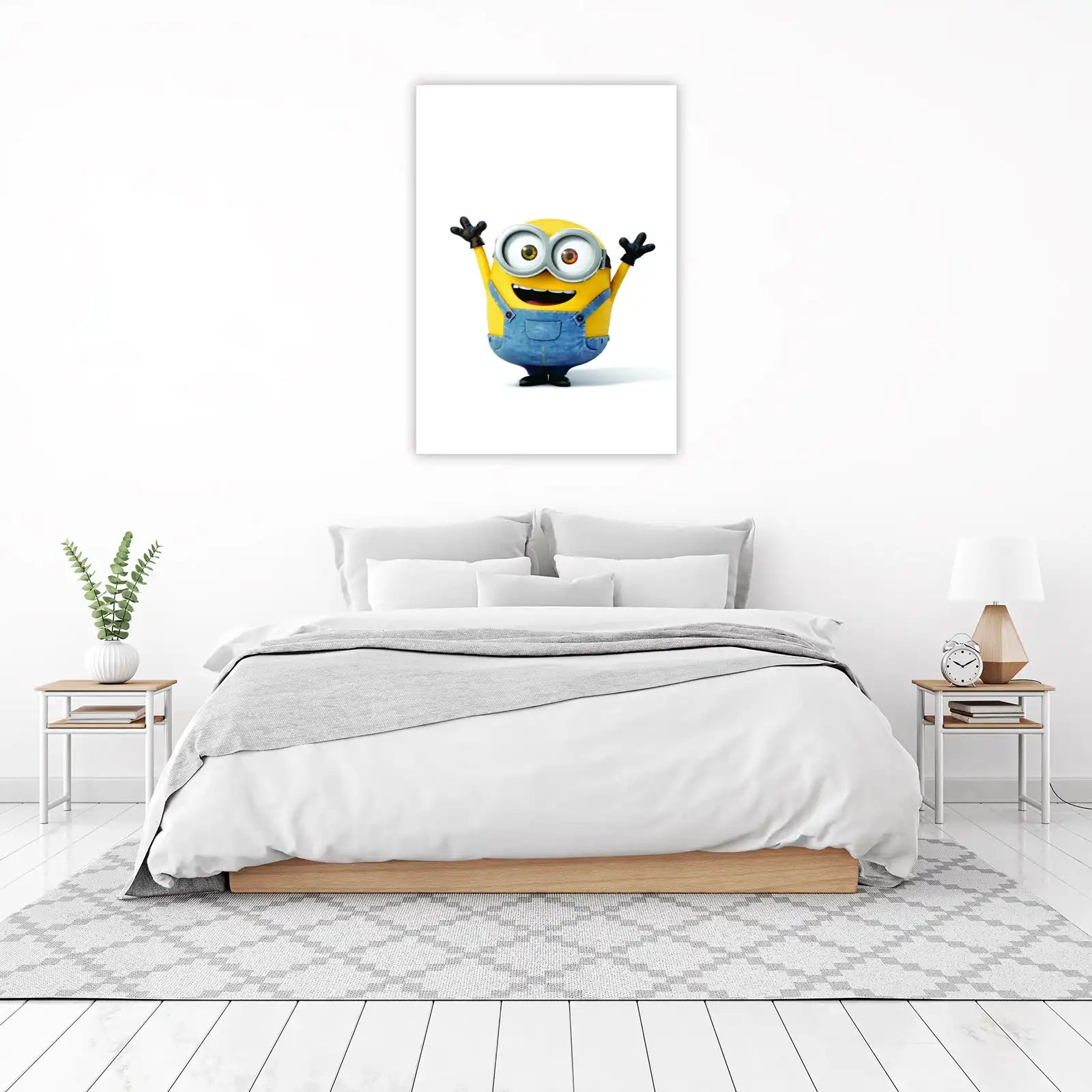 Happy Minion Art Wall Art