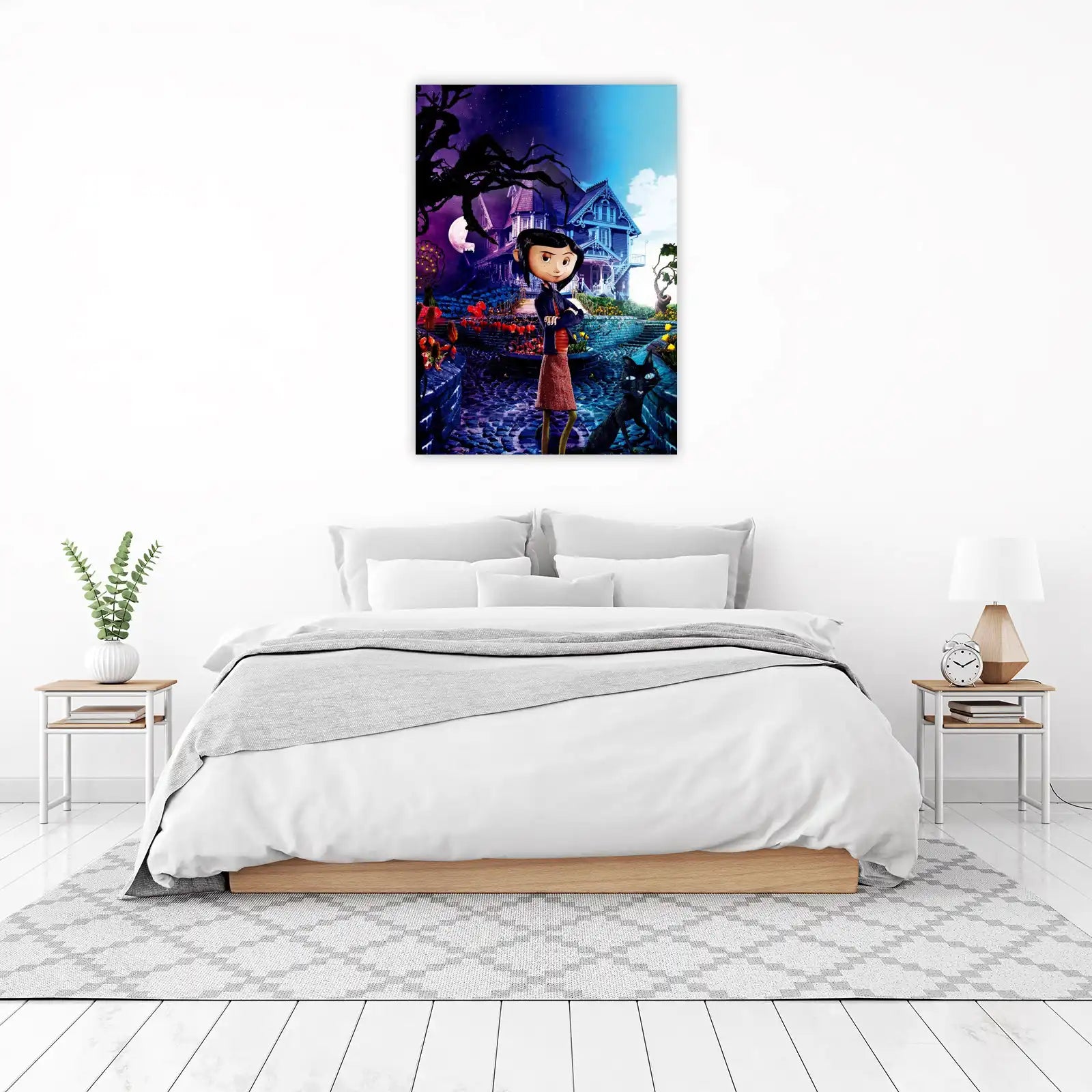 Enchanting Coraline & Spooky House Wall Art