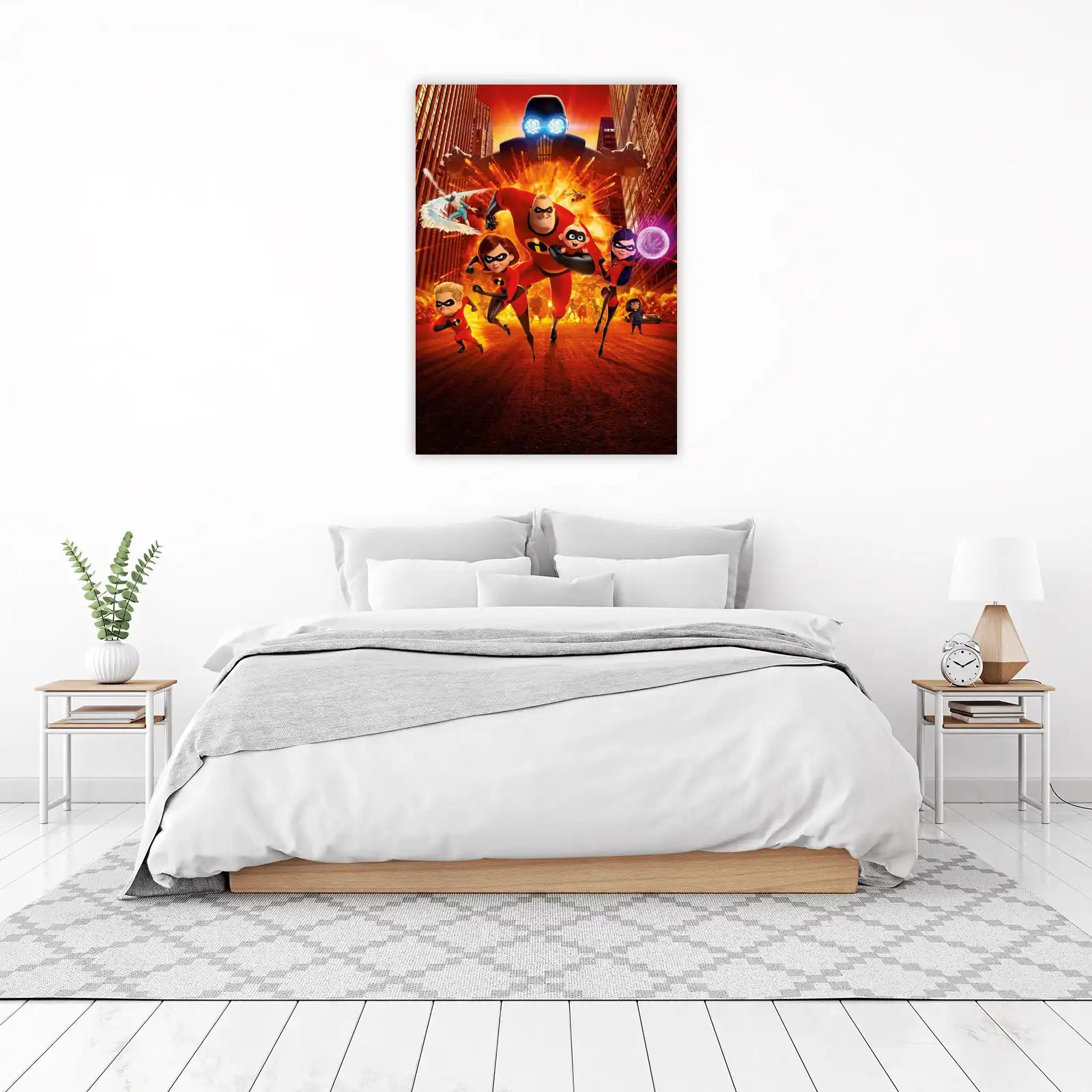 Incredibles 2 Action Scene Wall Art