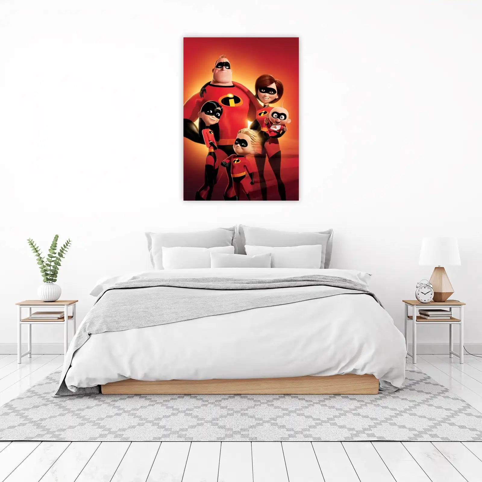 The Incredibles Family Hero Wall Art