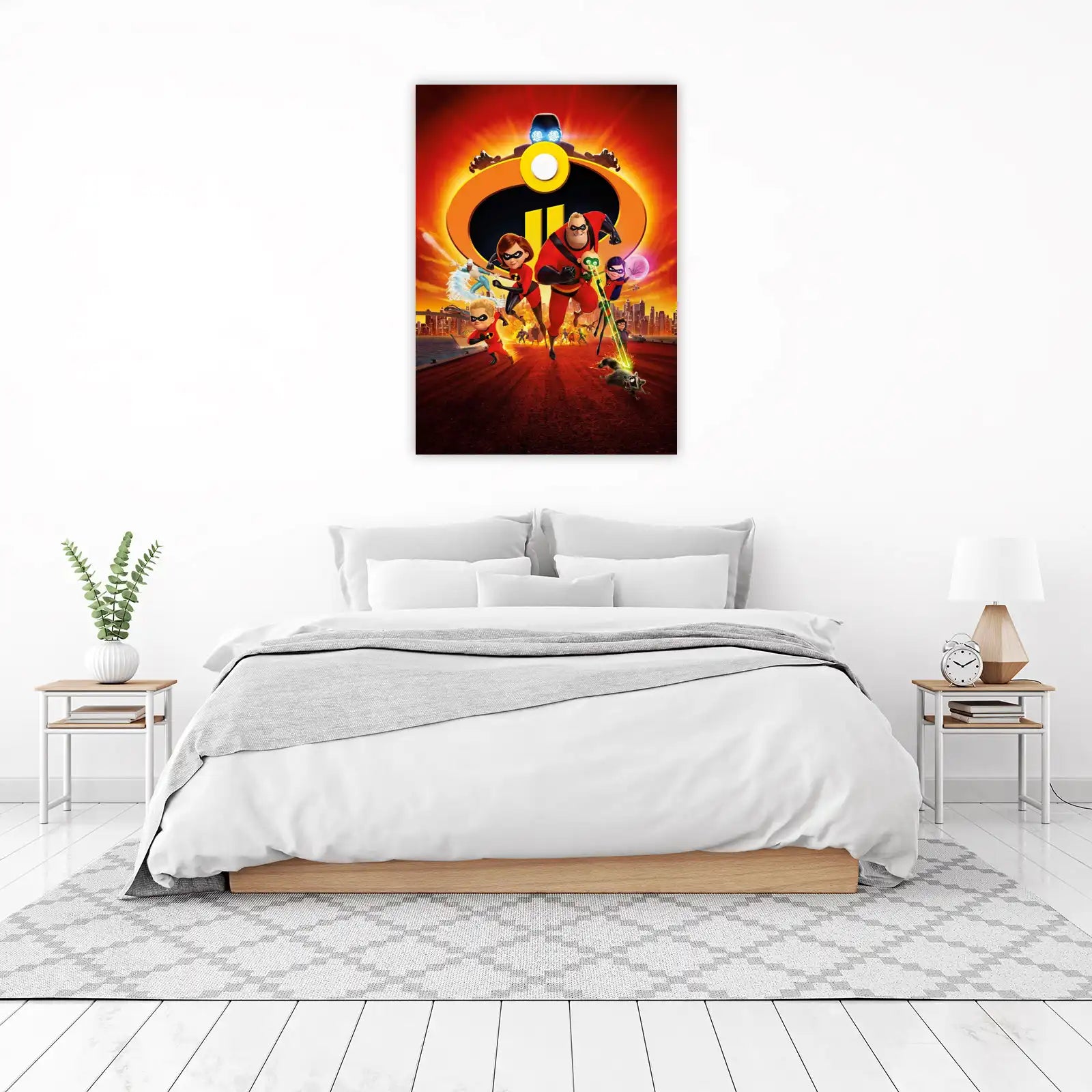 Incredibles 2 Family Action Wall Art
