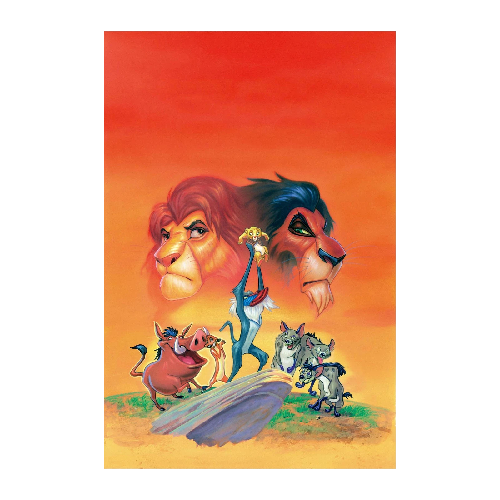 The Lion King Circle of Life Wall Art