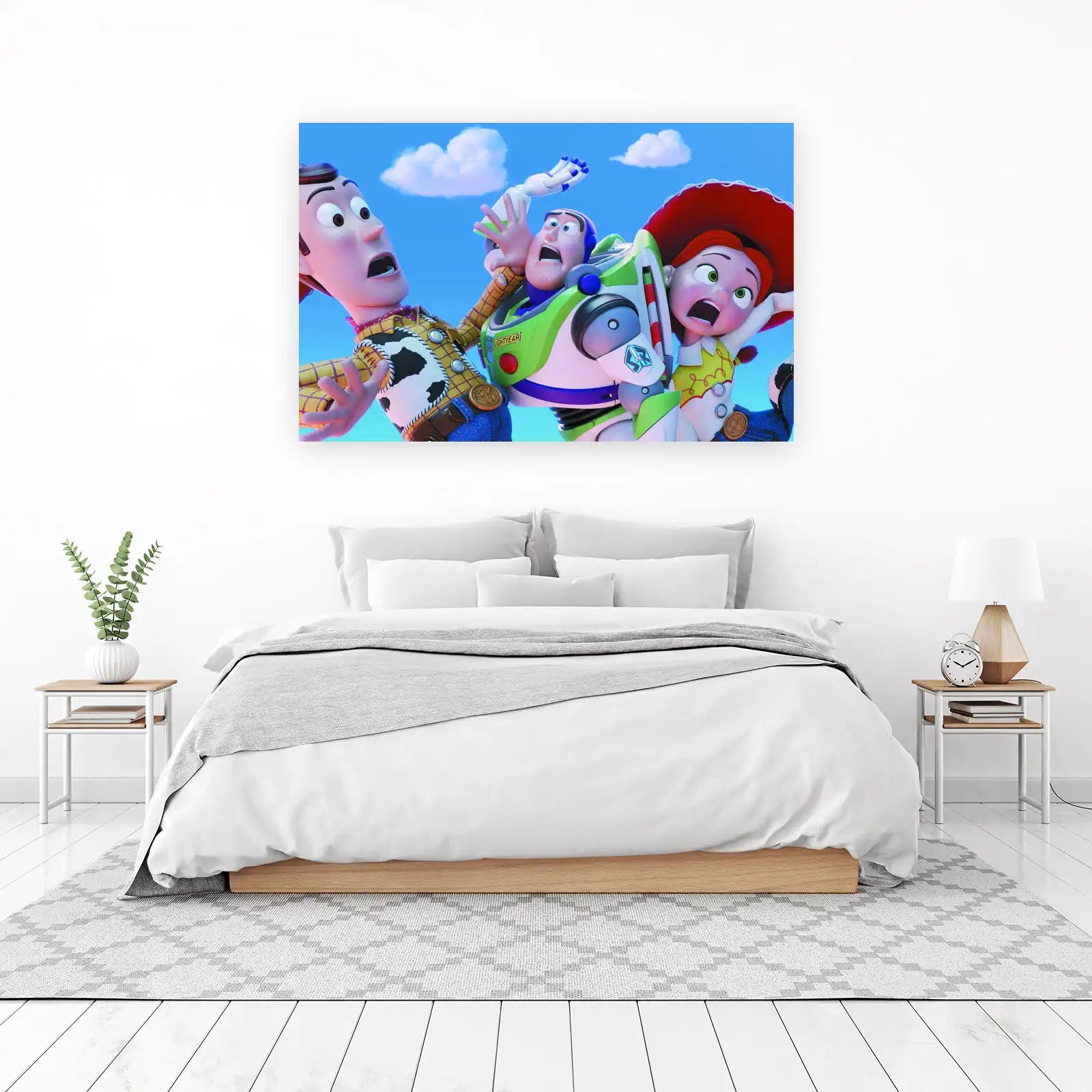 Woody Buzz Jessie Adventure Wall Art