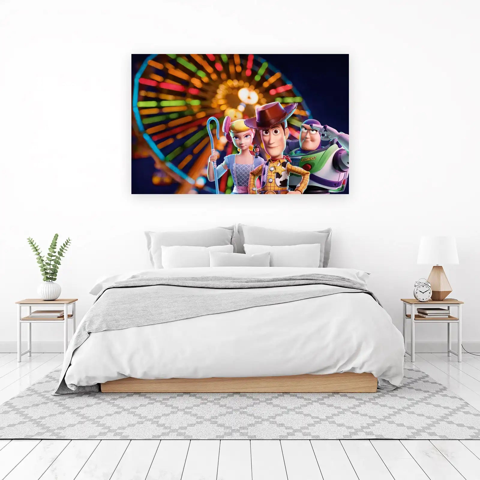Toy Story Friends Ferris Wheel Wall Art