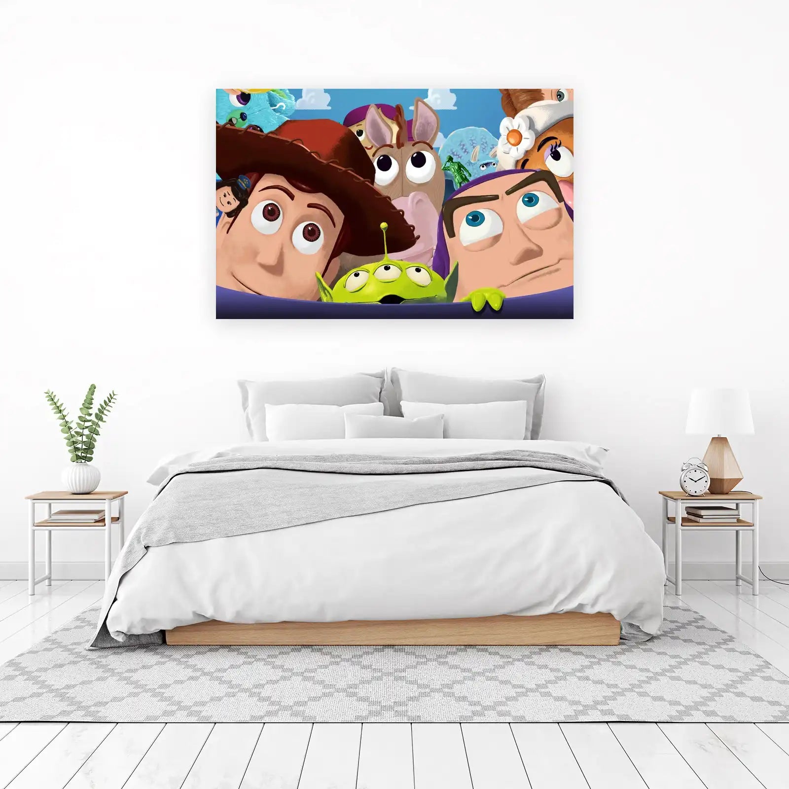 Toy Story Crew Retro Wall Art