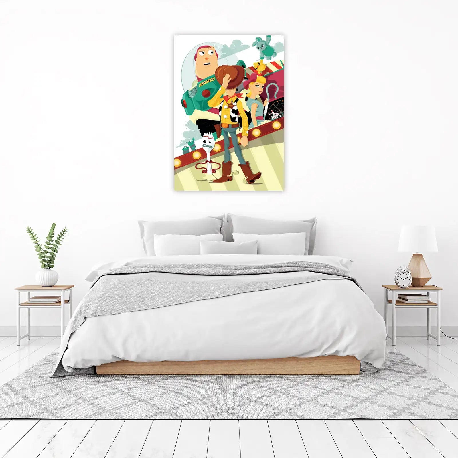 Toy Story Characters Cowboy Woody Wall Art