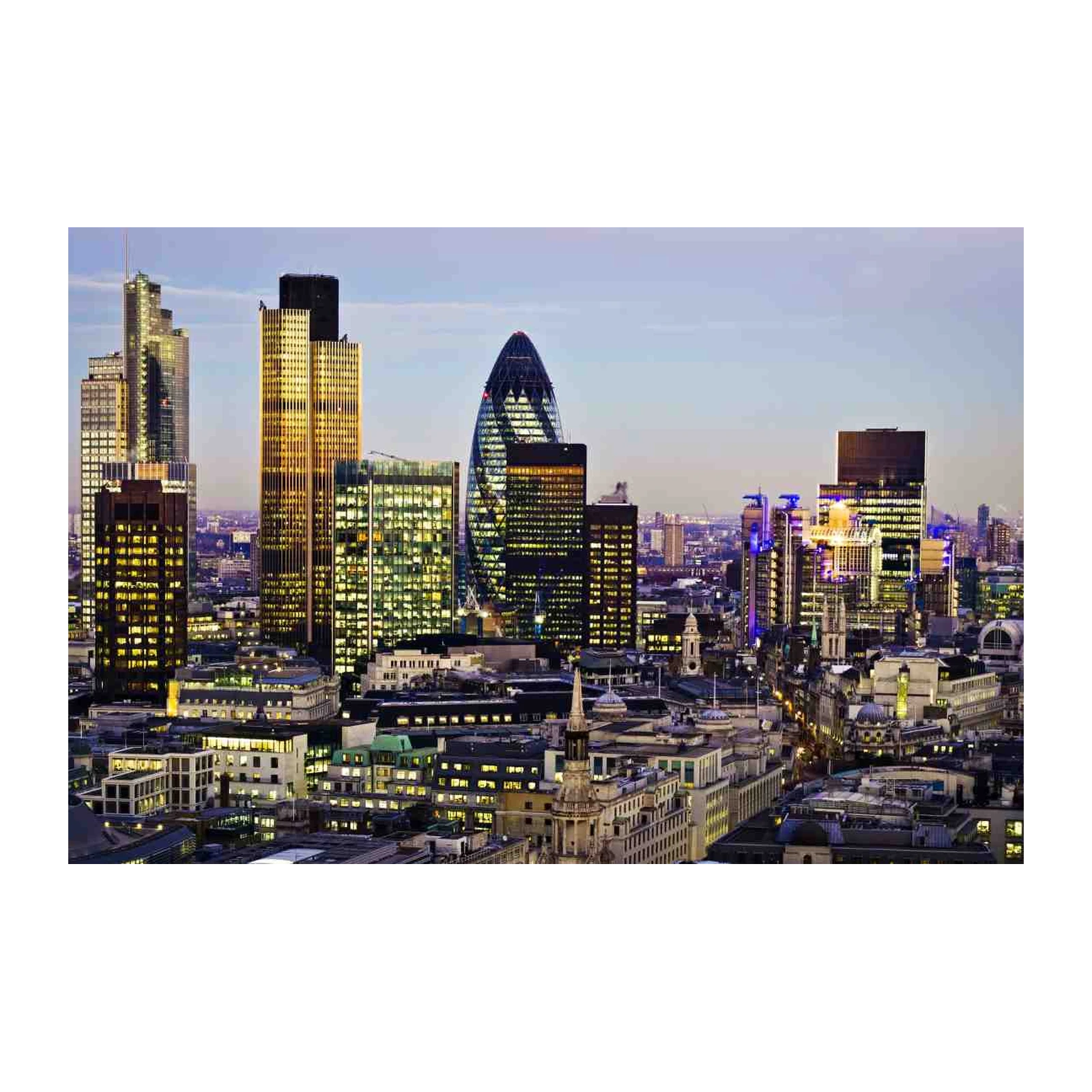 London Skyline Cityscape Wall Art
