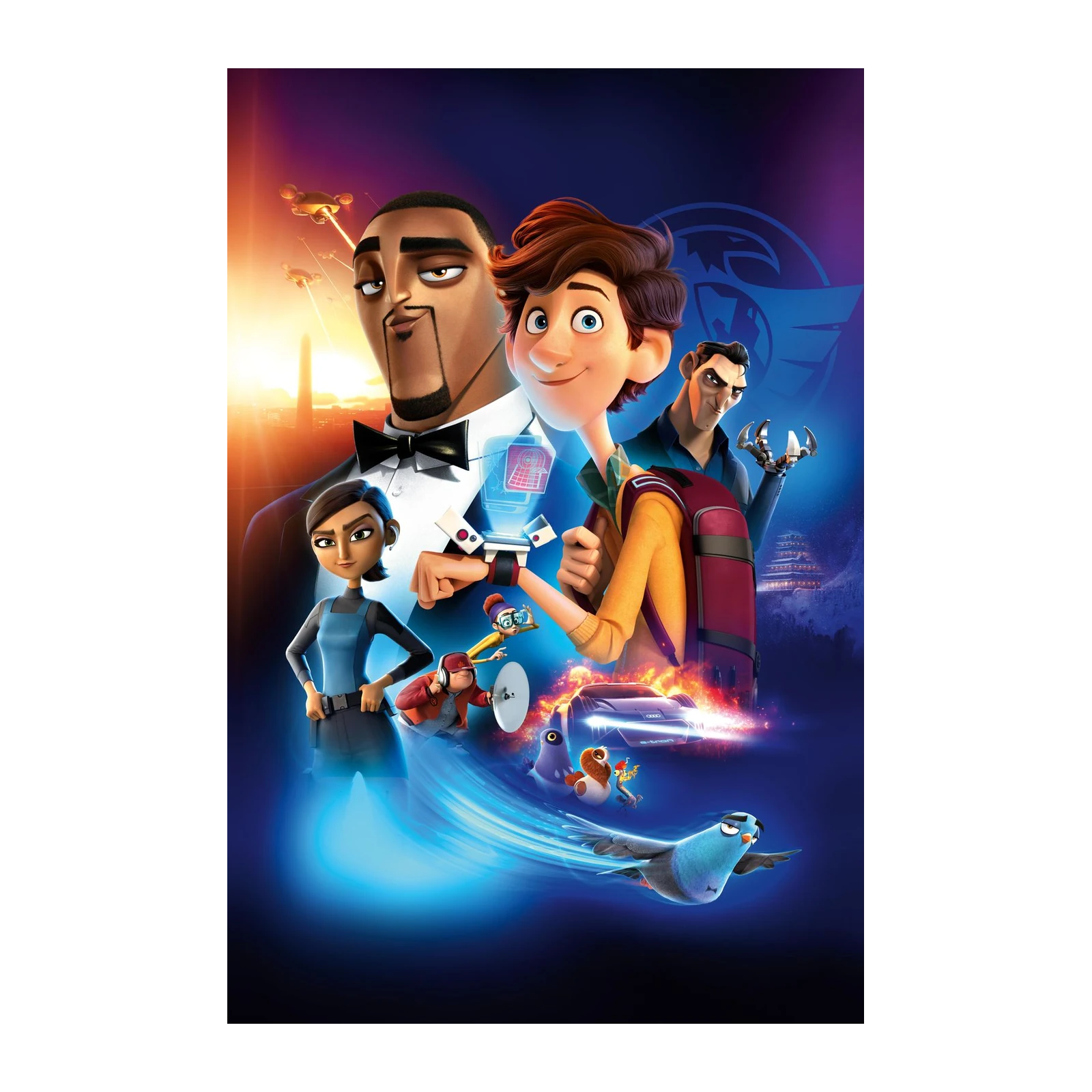 Spy Kids Animation Action Wall Art