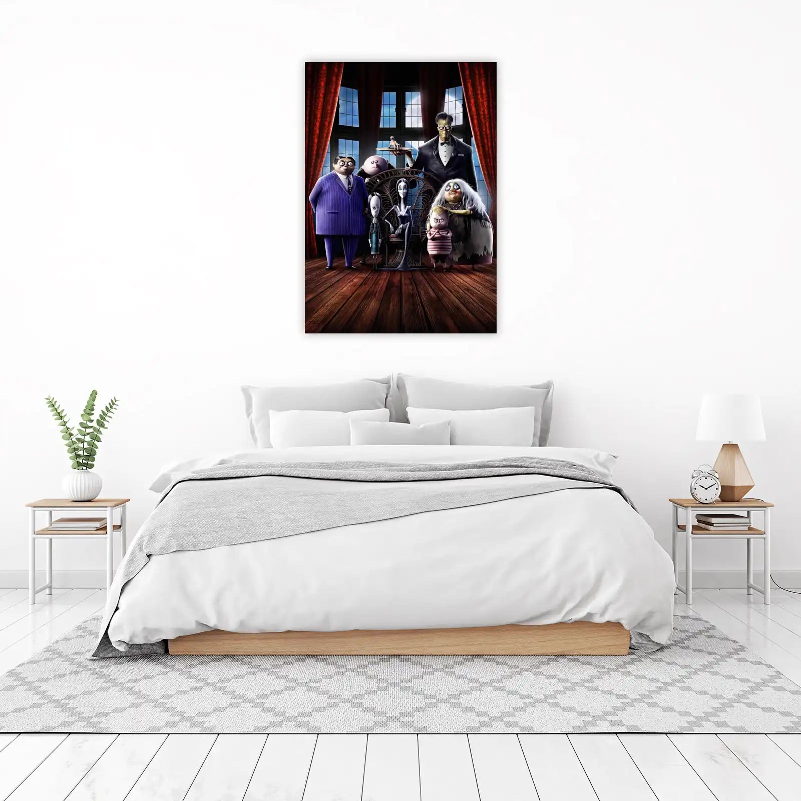Addams Family Iconic Characters Wall Art