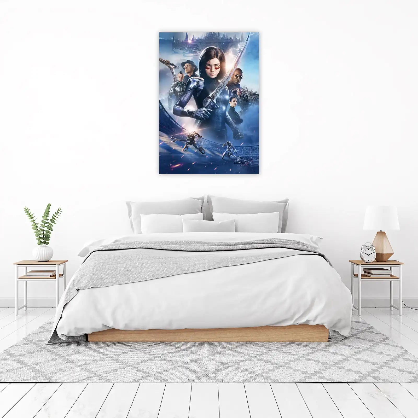 Alita Battle Angel Action Movie Poster Wall Art