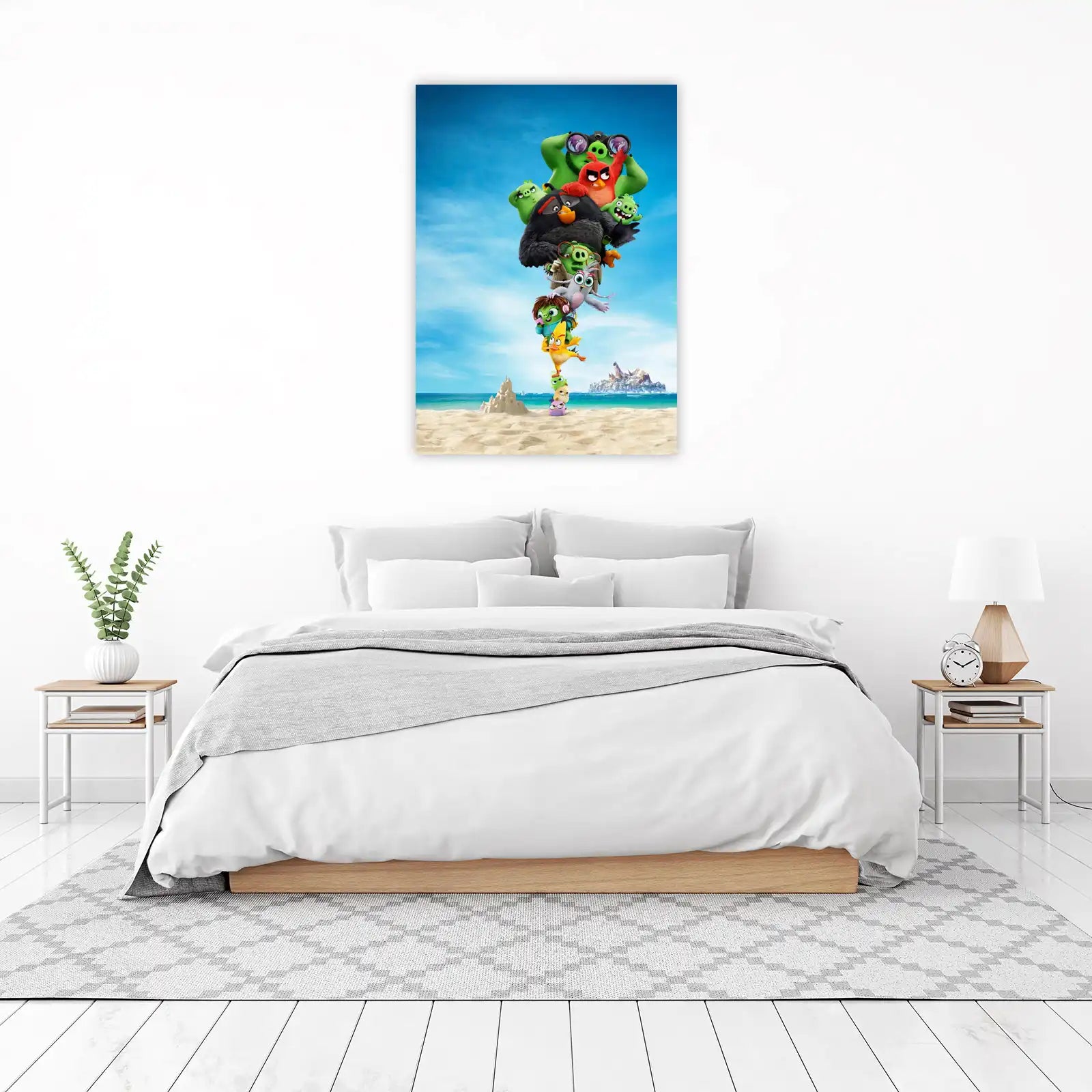 The Angry Birds Movie Beach Fun Wall Art
