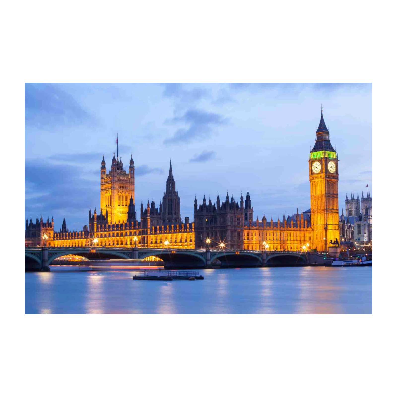 Iconic London Skyline Big Ben Wall Art
