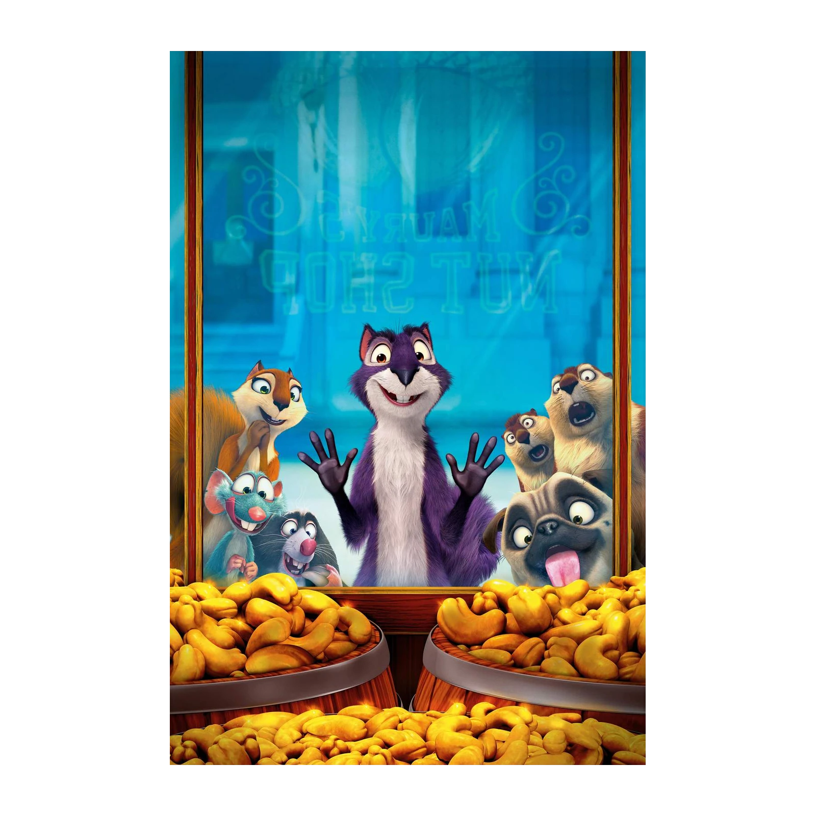 Nutty Friends Adventure Wall Art