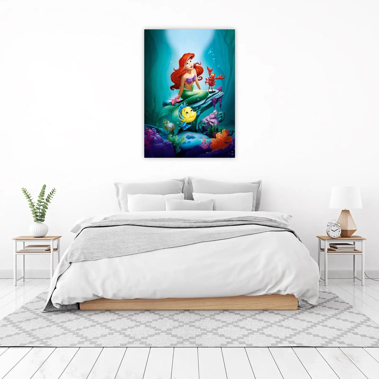 Ariel & Friends Enchanted Undersea Wall Art