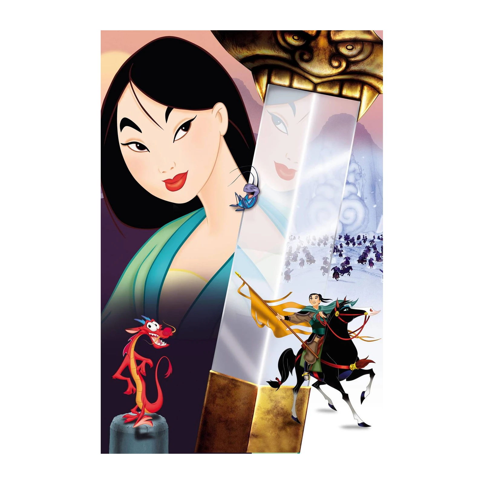 Mulan's Courageous Journey Wall Art