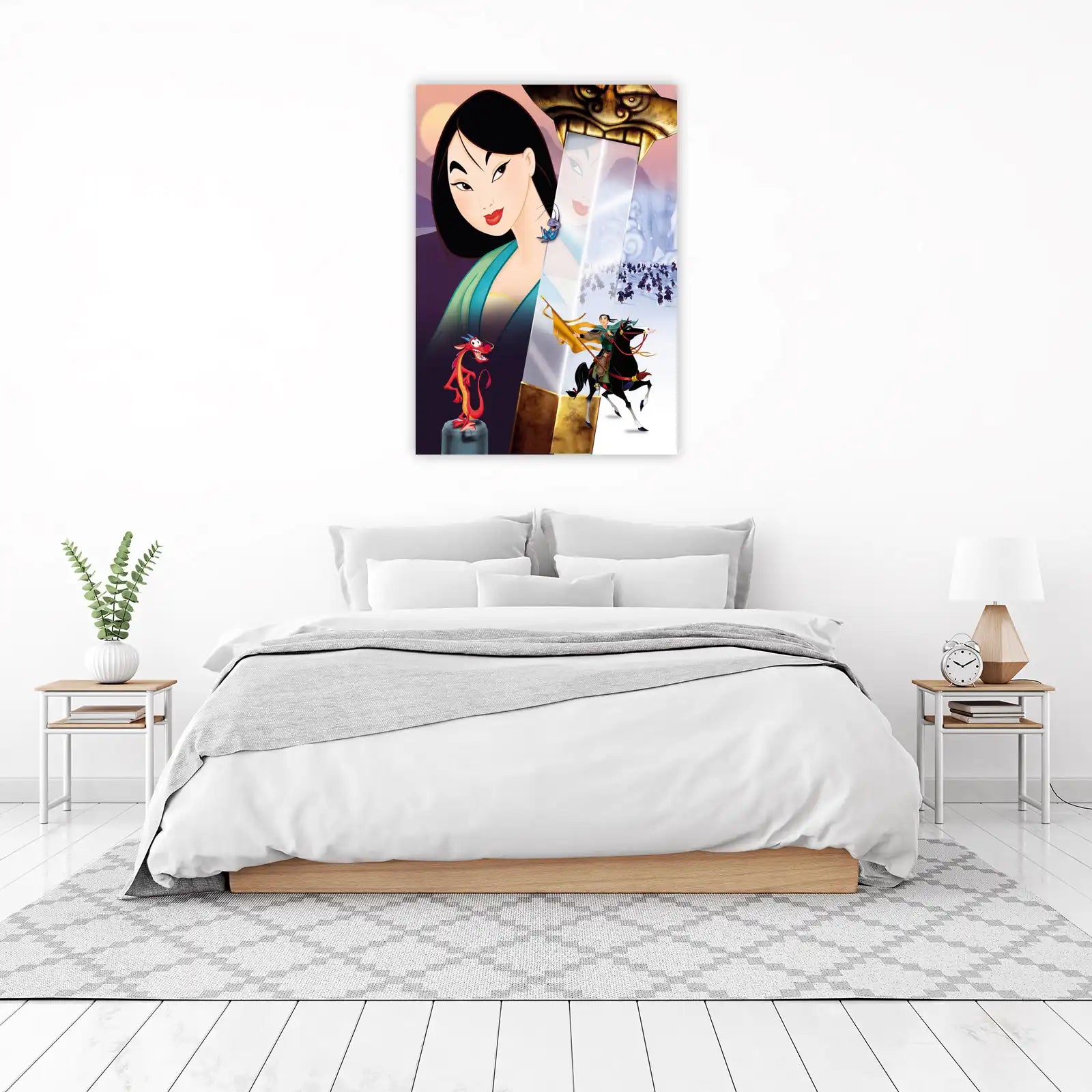 Mulan's Courageous Journey Wall Art