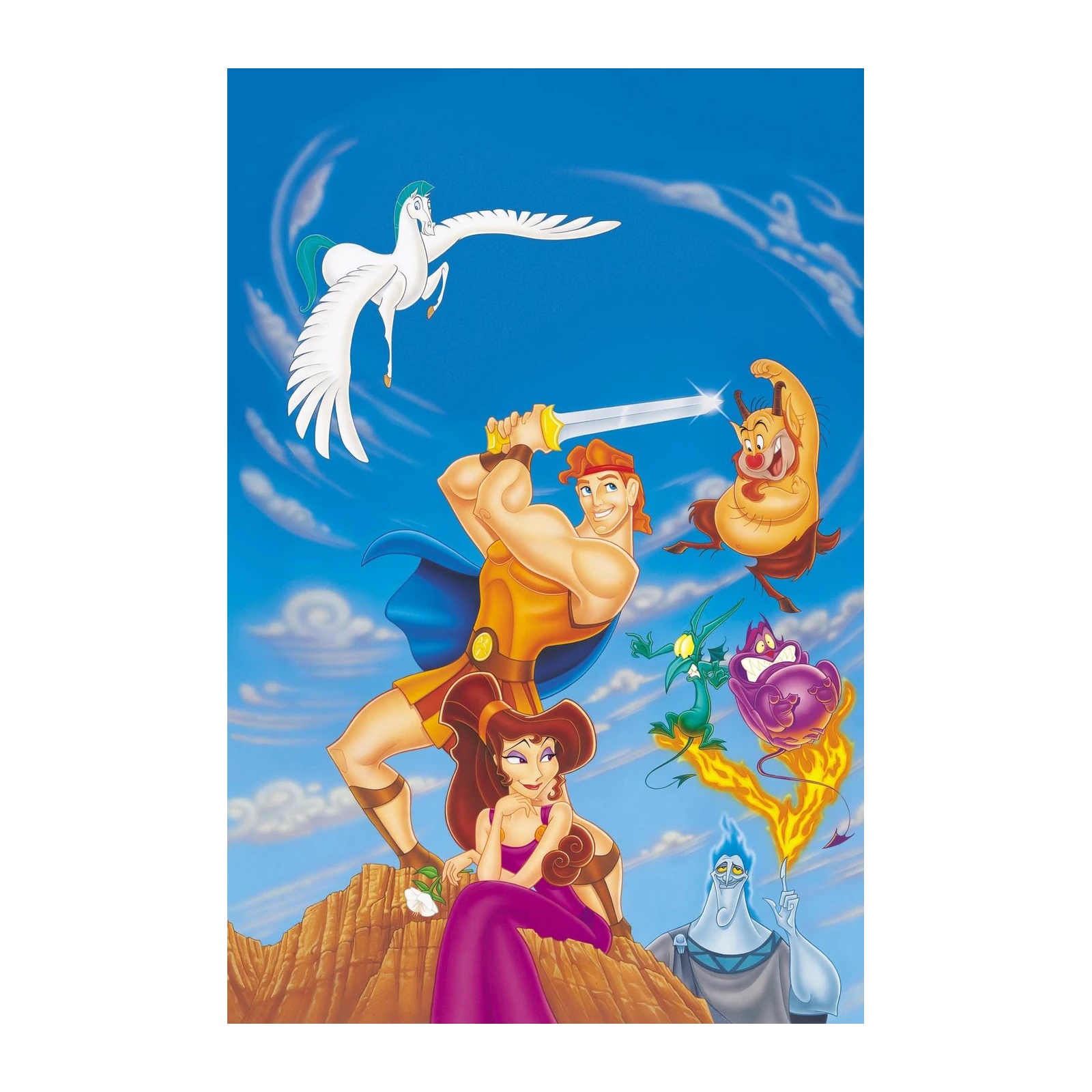 Disney Hercules & Friends Mythic Adventure Wall Art