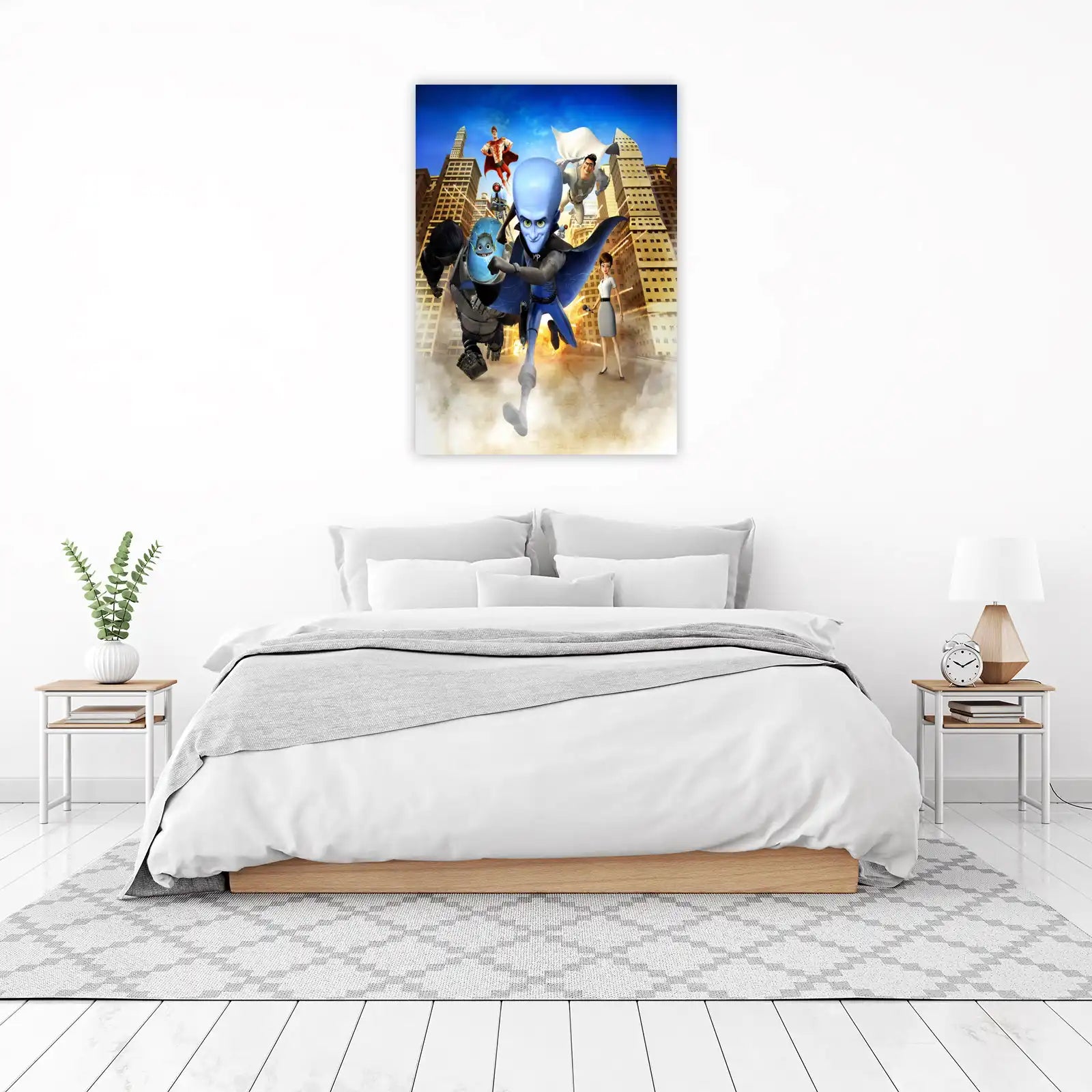 Megamind Action Scene Wall Art