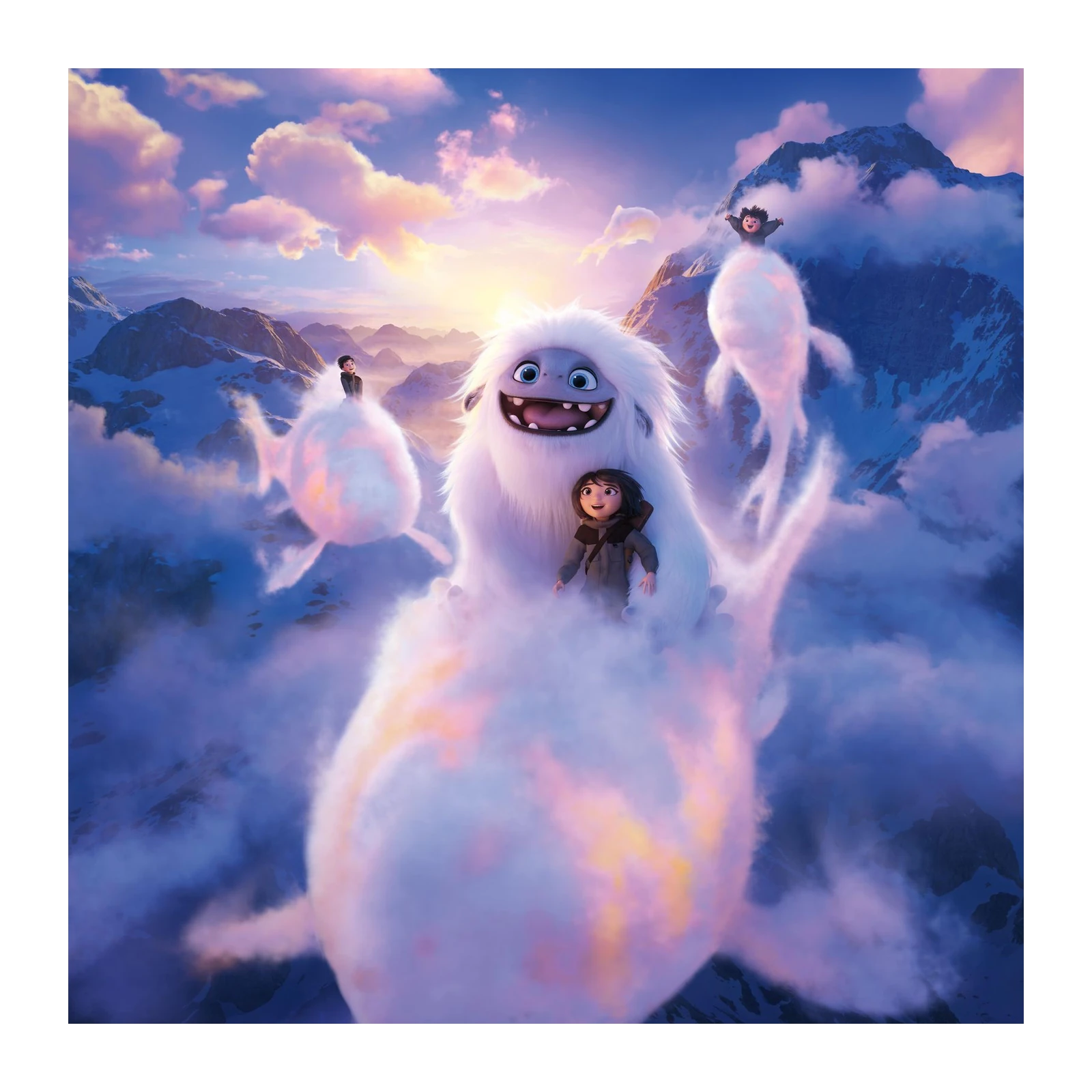 Yeti Adventure Sky Voyage Wall Art