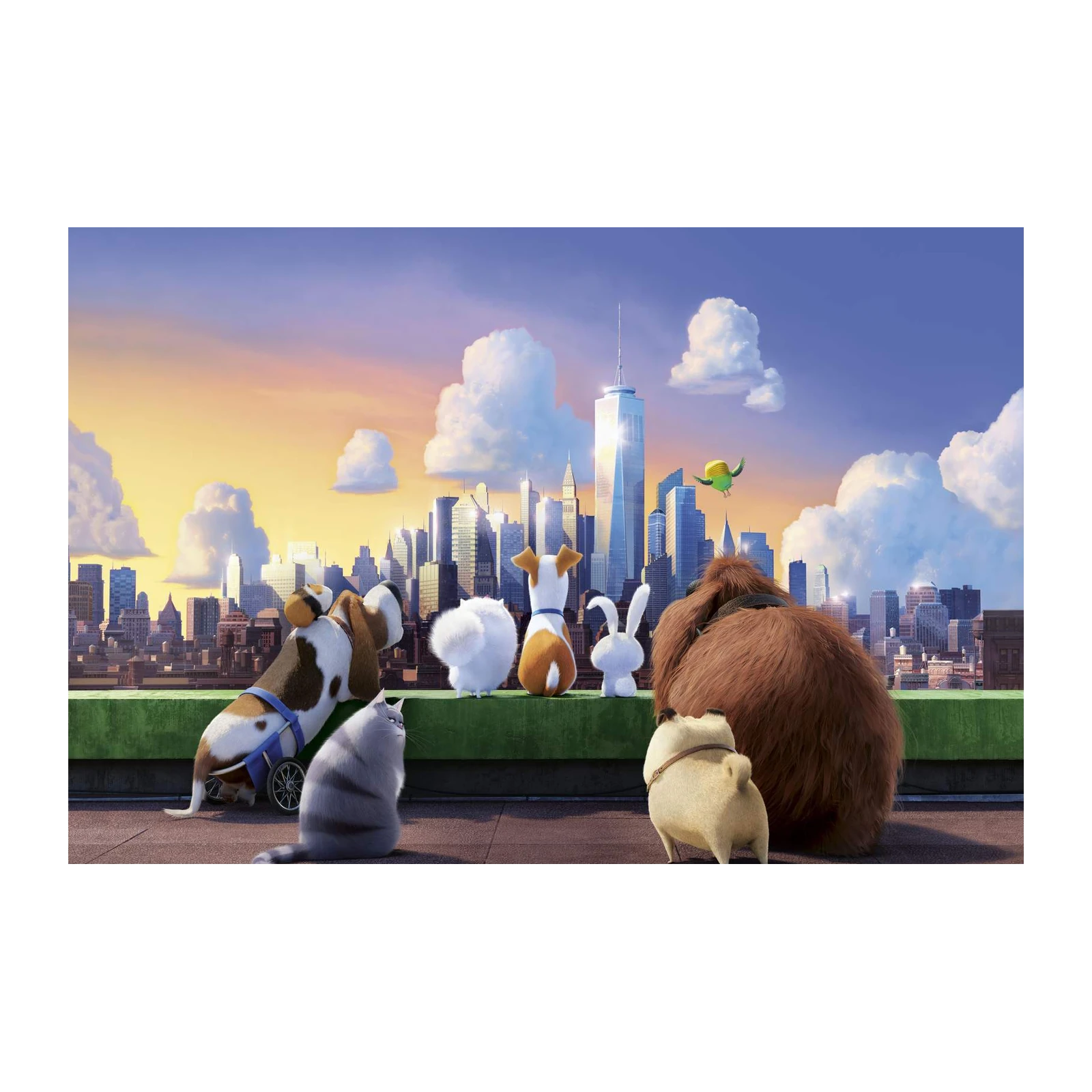 Secret Life of Pets Gang Skyline Wall Art