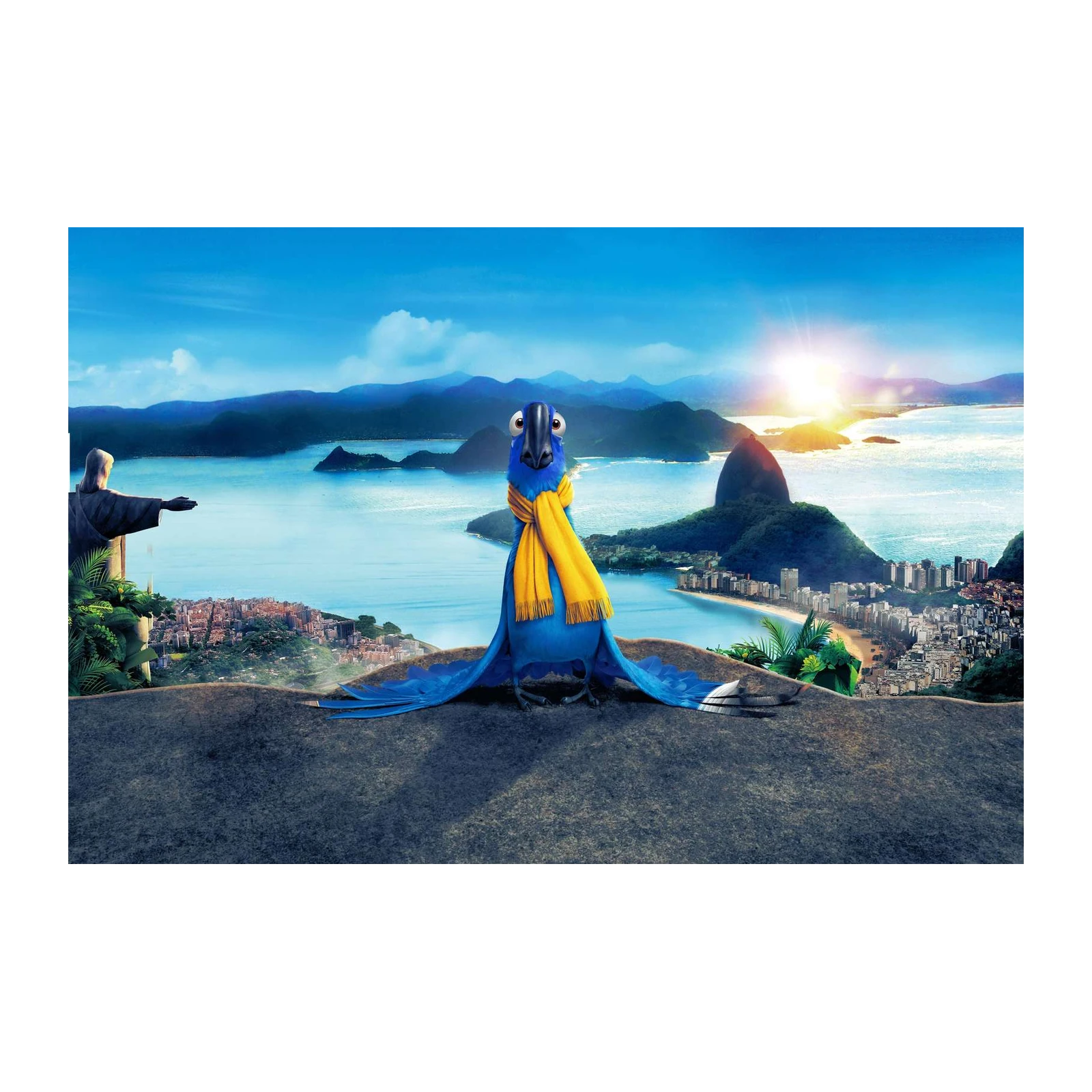 Blue Macaw Rio de Janeiro Wall Art