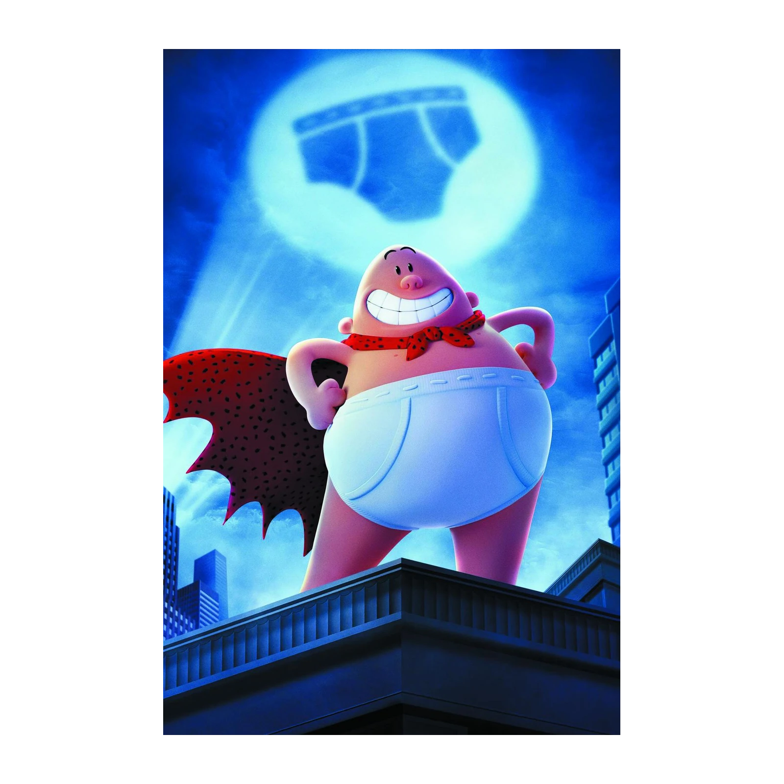 Captain Underpants Heroic Pose Wall Art
