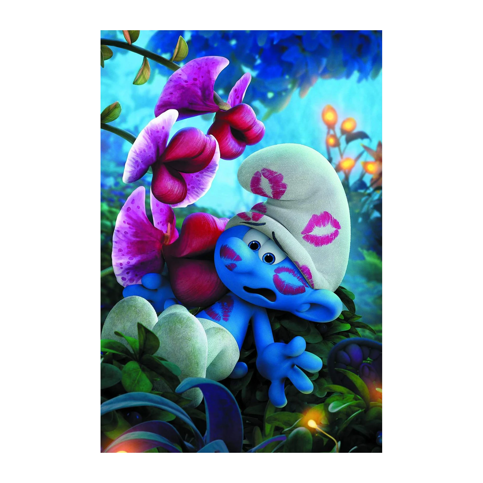 Smurf Kissed Blue Wall Art | Whimsical Wall Art
