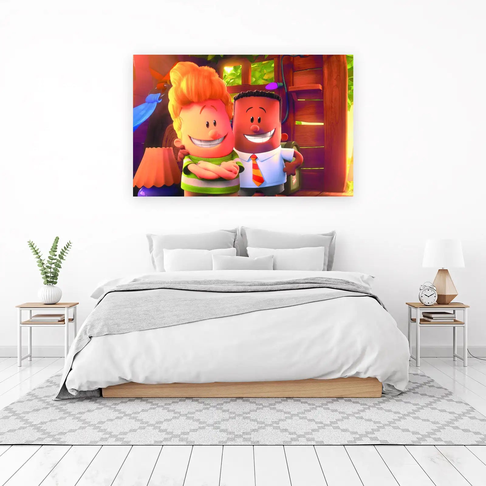 Captain Underpants Friends Wall Art
