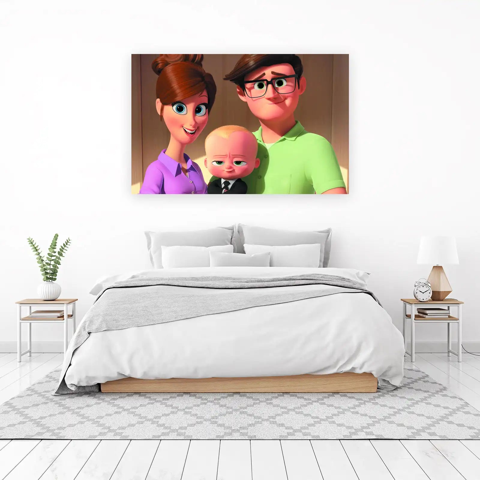 Boss Baby Family Fun Wall Art