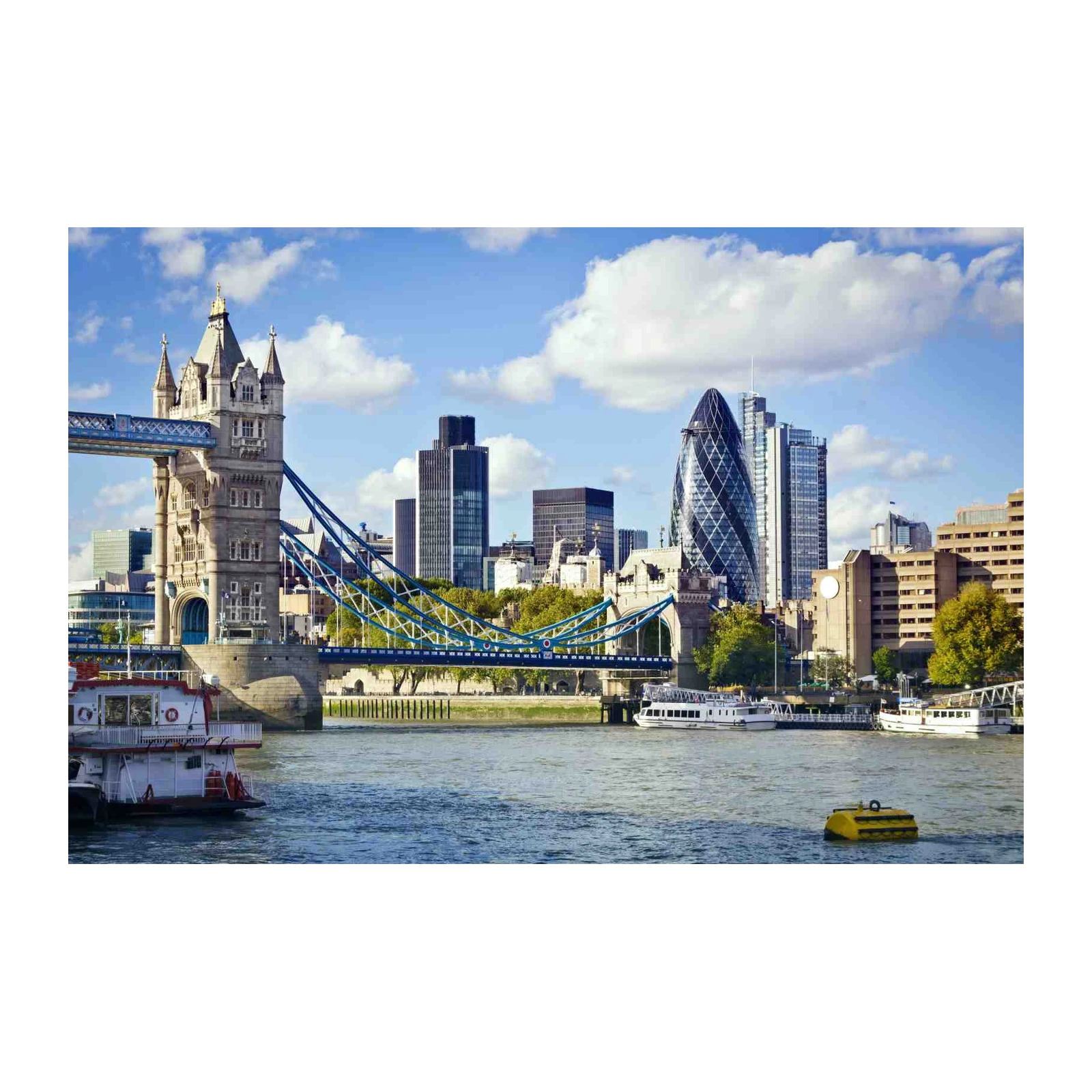 Iconic London Tower Bridge Skyline Wall Art