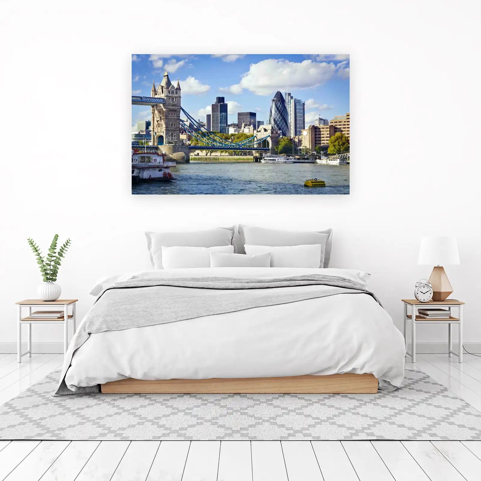 Iconic London Tower Bridge Skyline Wall Art