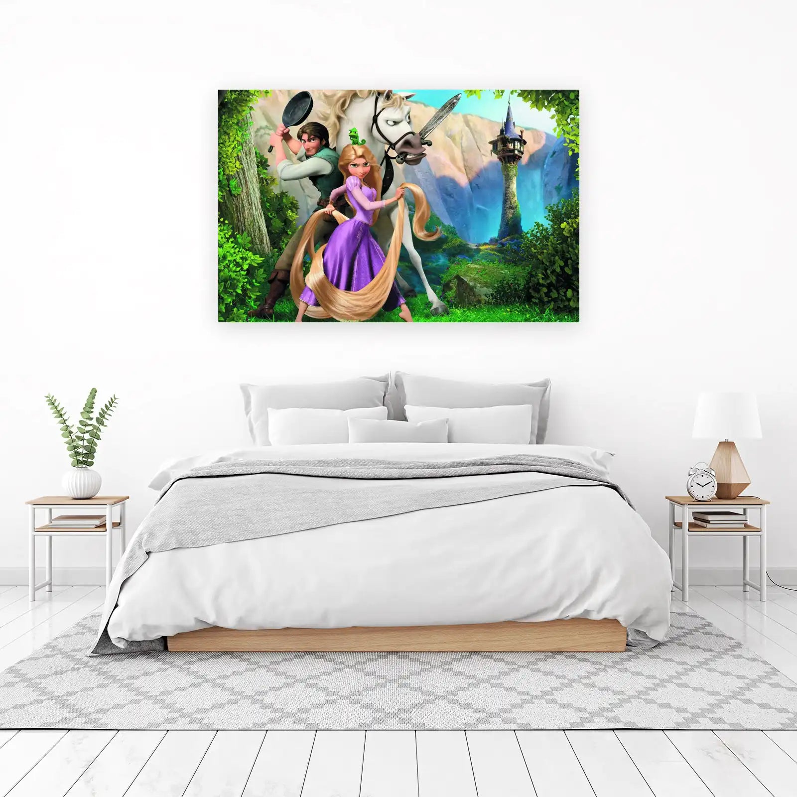 Magical Rapunzel Adventure Wall Art