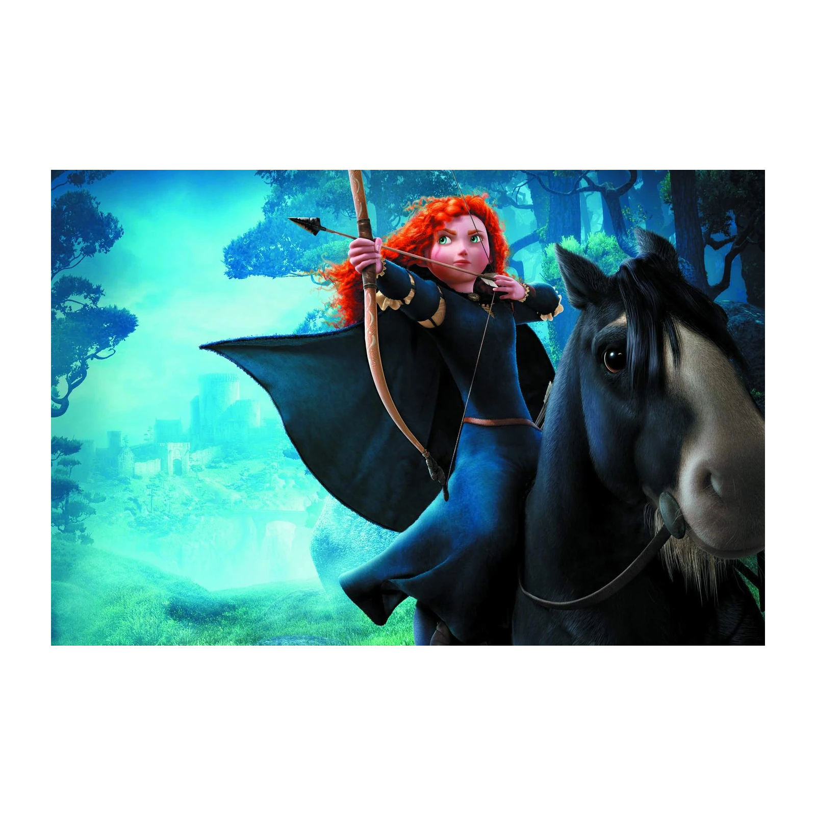 Merida Brave Warrior Archery Horse Wall Art