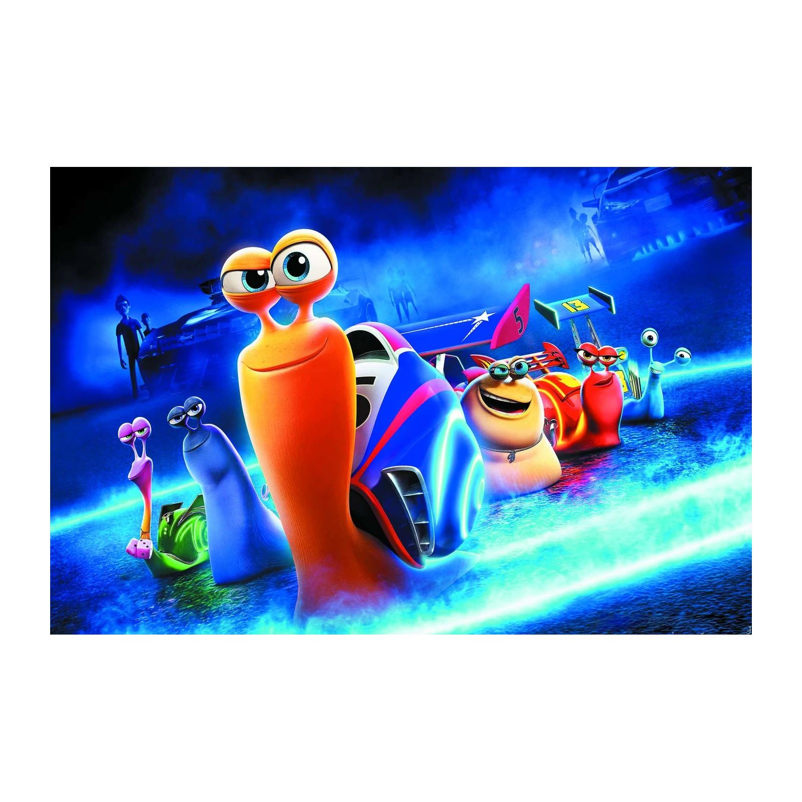 Turbo Movie Snail Race Wall Art