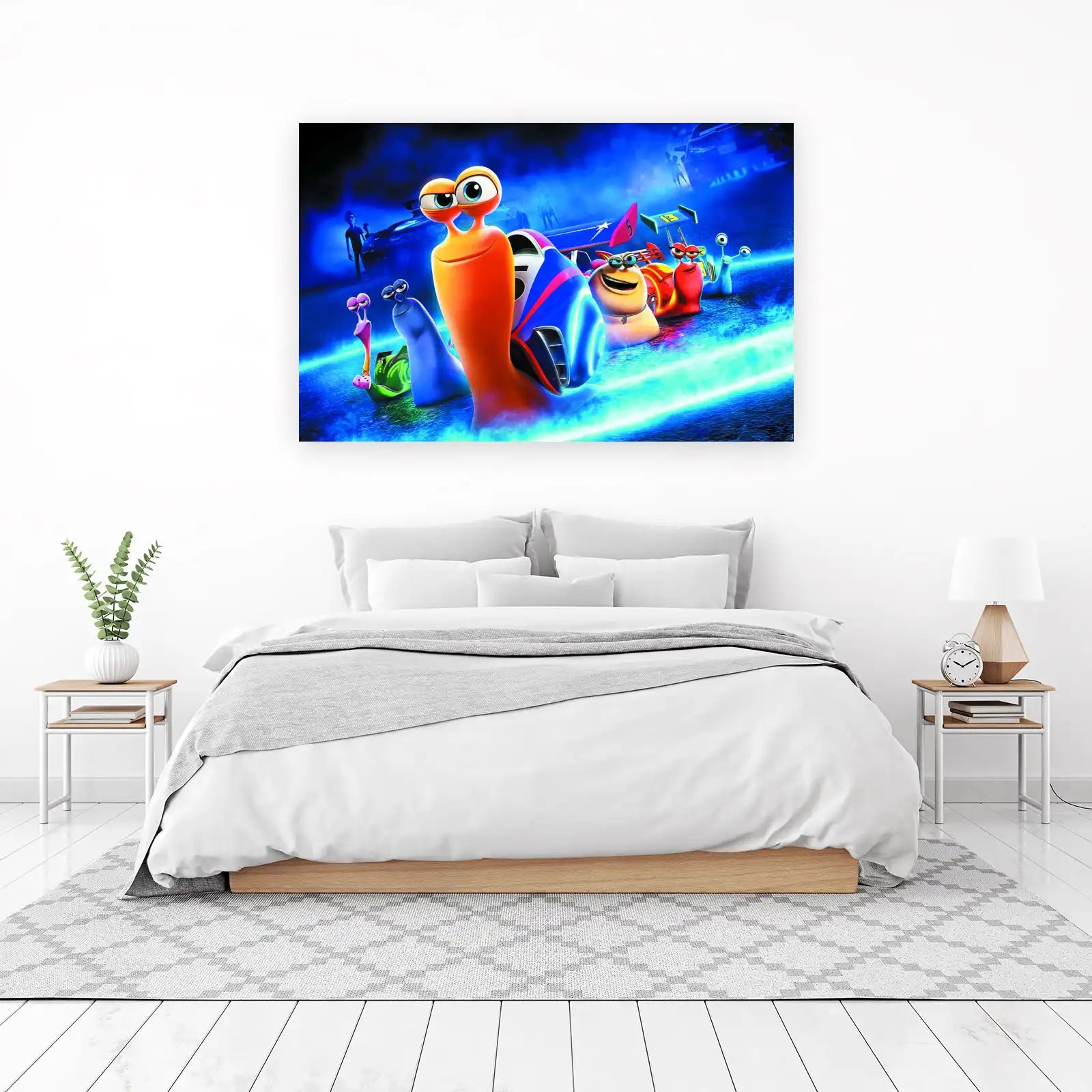Turbo Movie Snail Race Wall Art