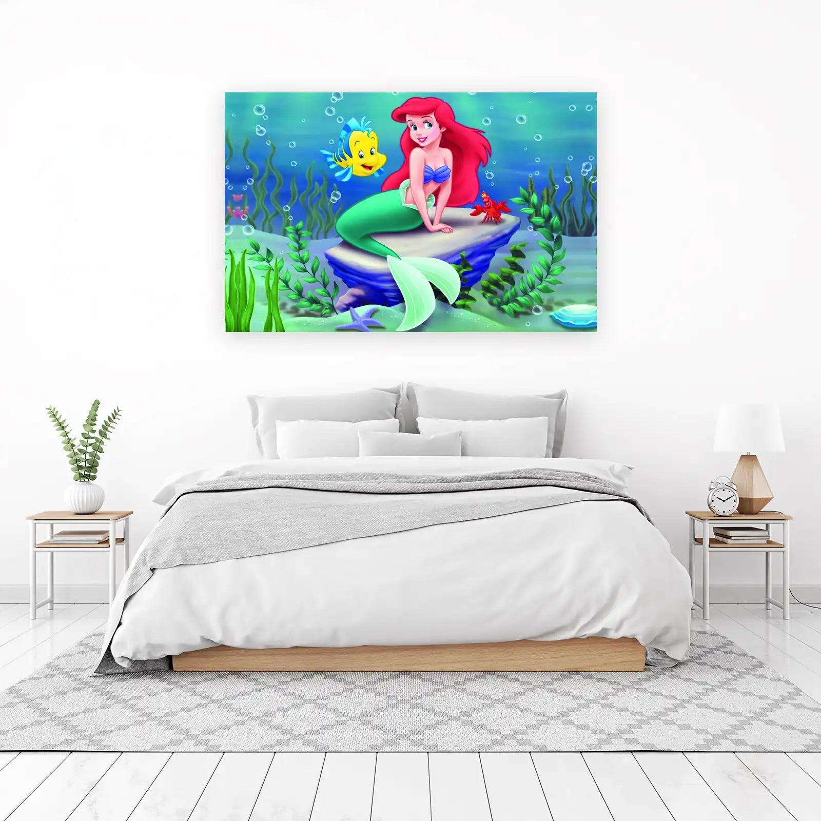 Ariel & Friends Under the Sea Wall Art