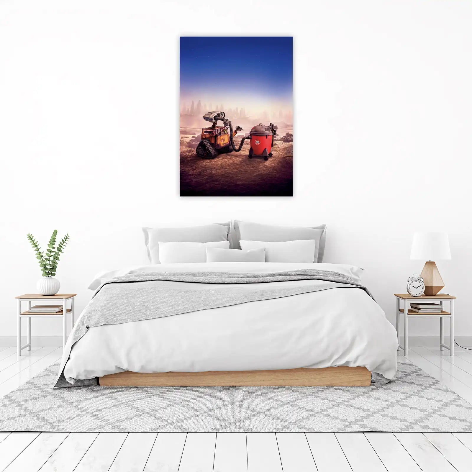 WALL-E and EVE Inspired Wall Art Wall Art