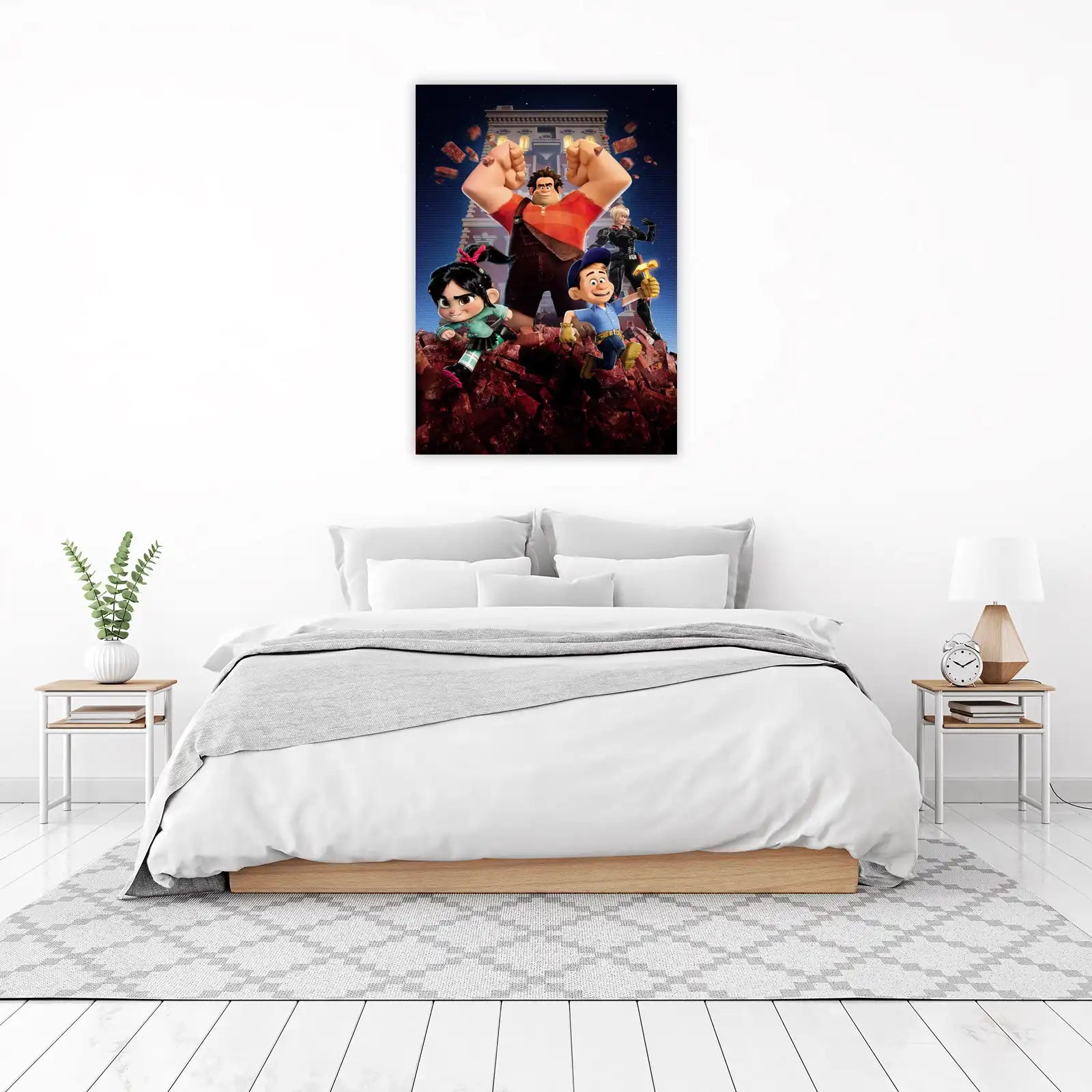 Wreck-It Ralph & Vanellope Wall Art