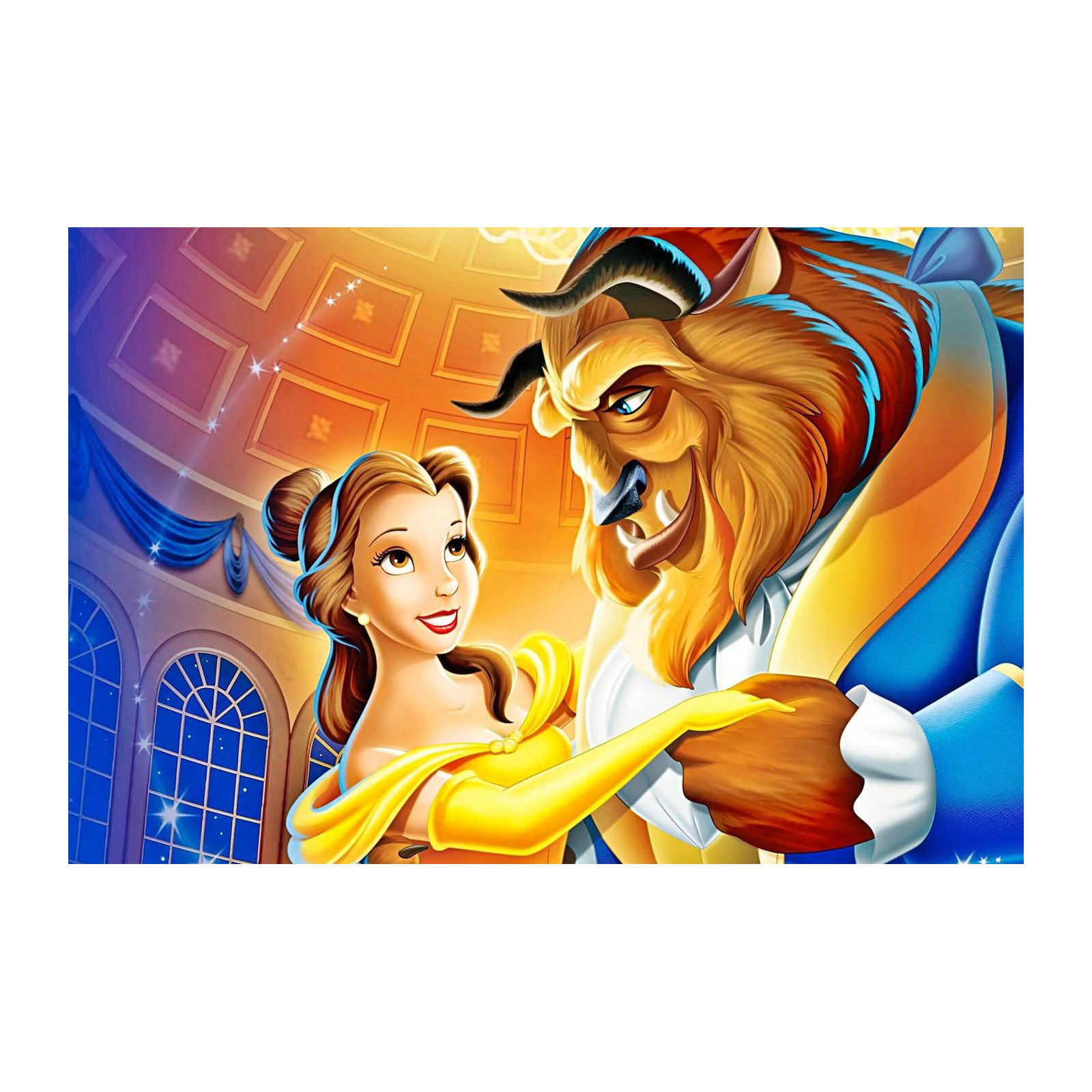 Enchanted Dance Belle & Beast Wall Art