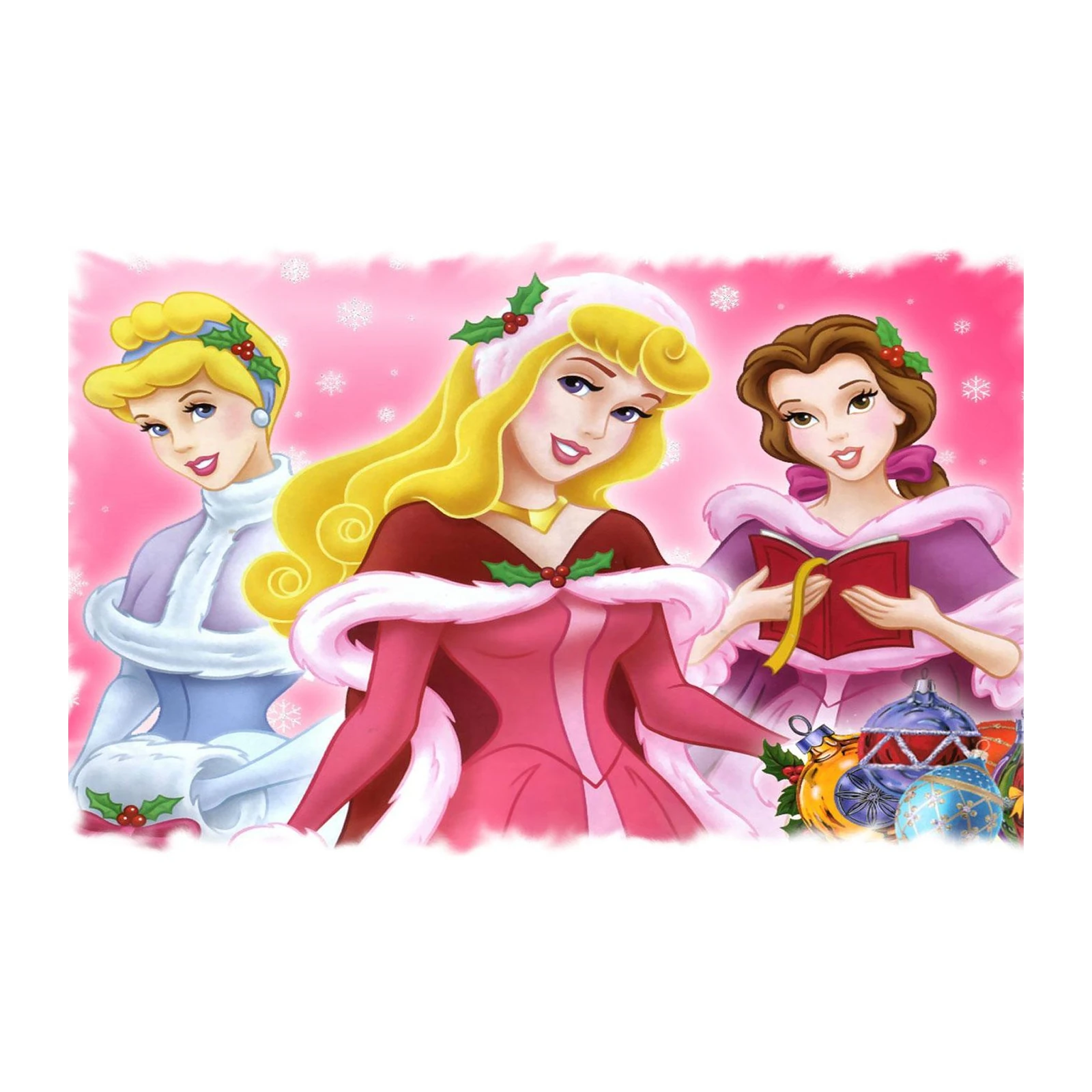 Enchanting Winter Princess Trio Wall Art