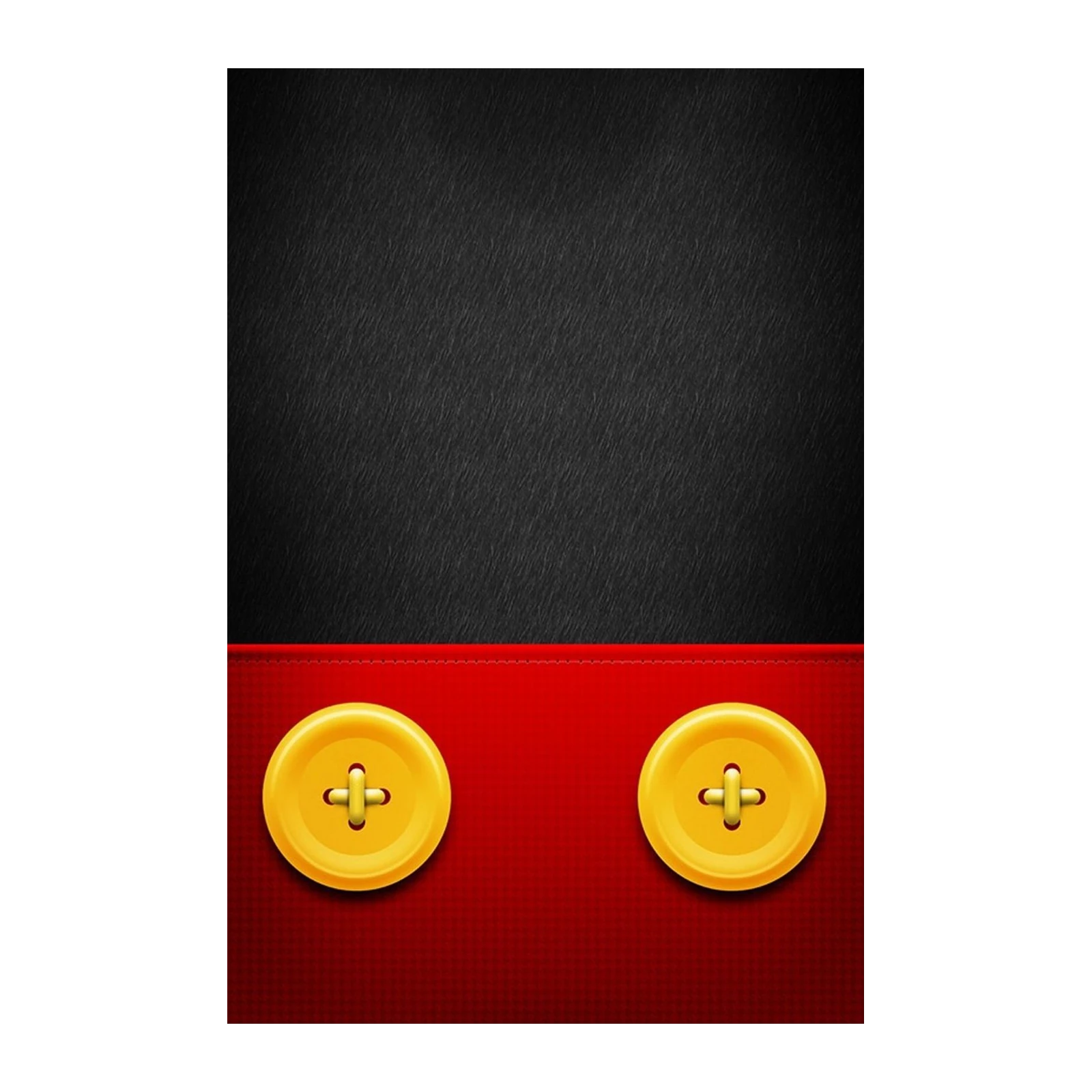Mickey Mouse Iconic Red & Yellow Wall Art