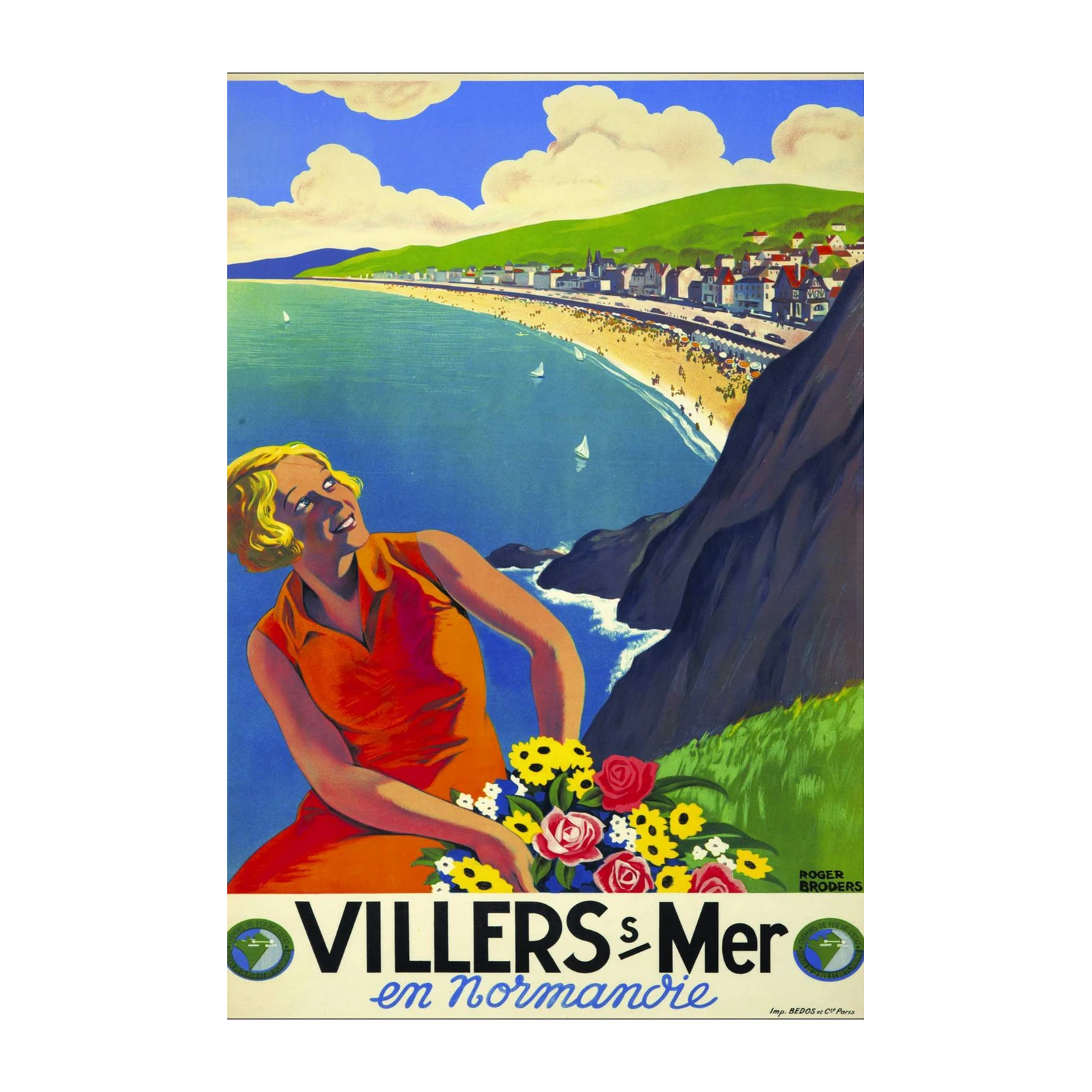 Villers-sur-Mer Normandy Coast Wall Art