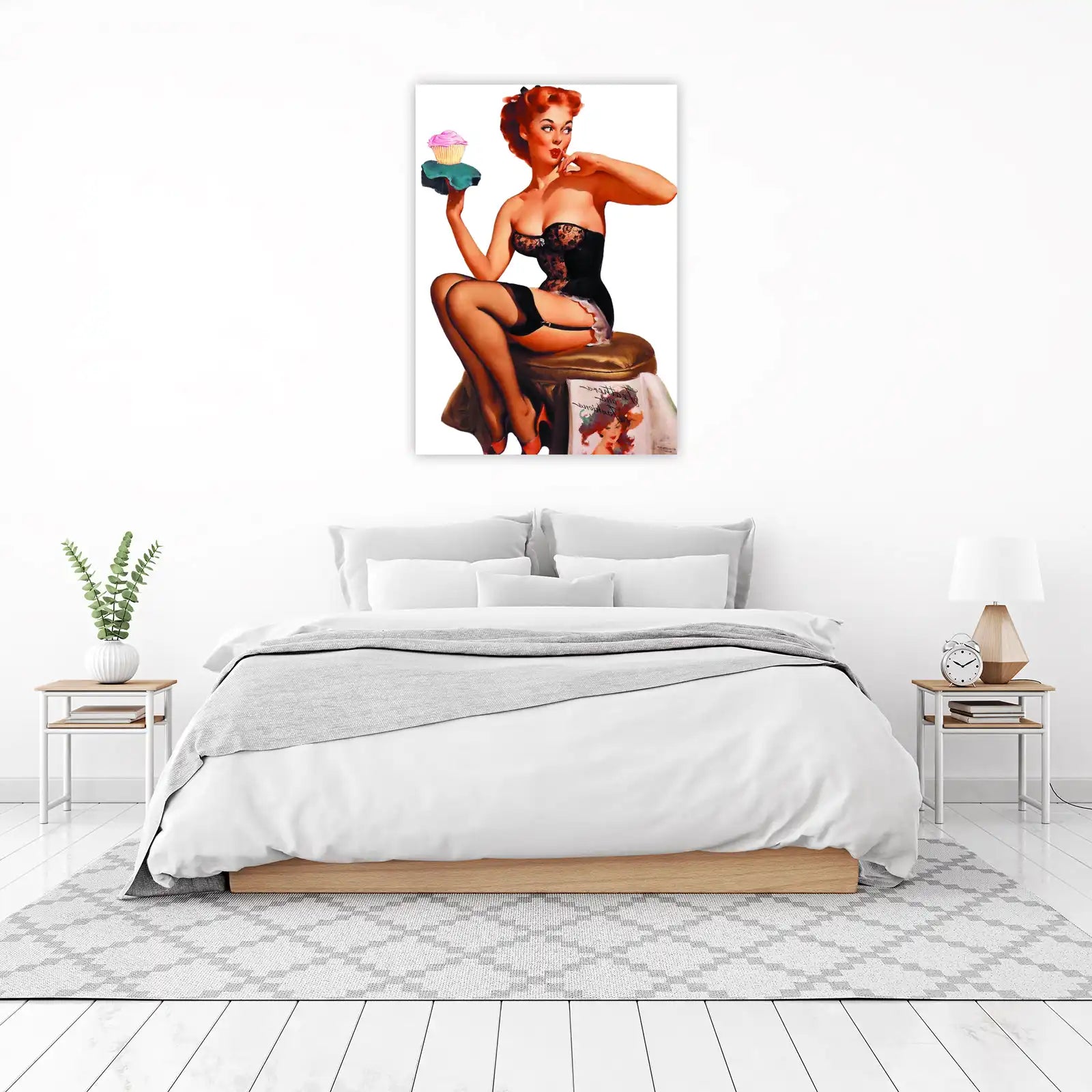Vintage Pin-Up Sweet Treat Wall Art