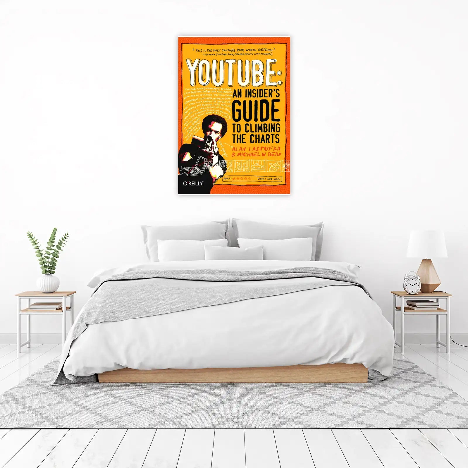 YouTube Success Guide Bold Wall Art
