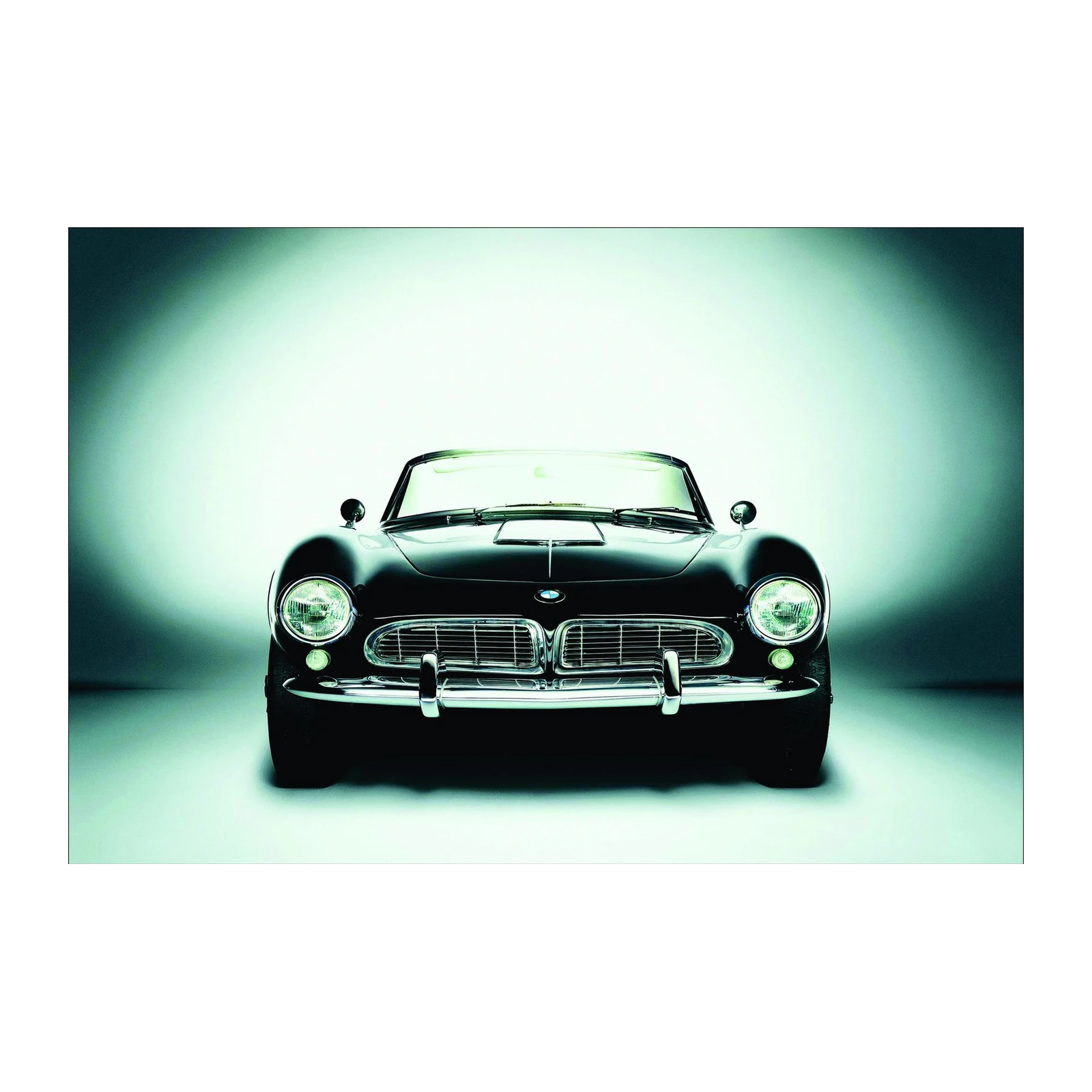 Elegant Black BMW Roadster Wall Art