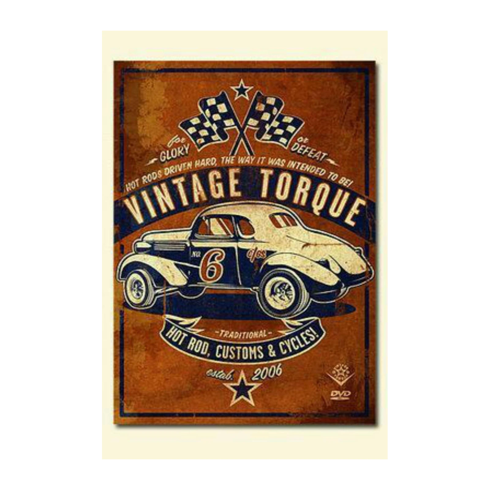 Vintage Torque Hot Rod Art Wall Art