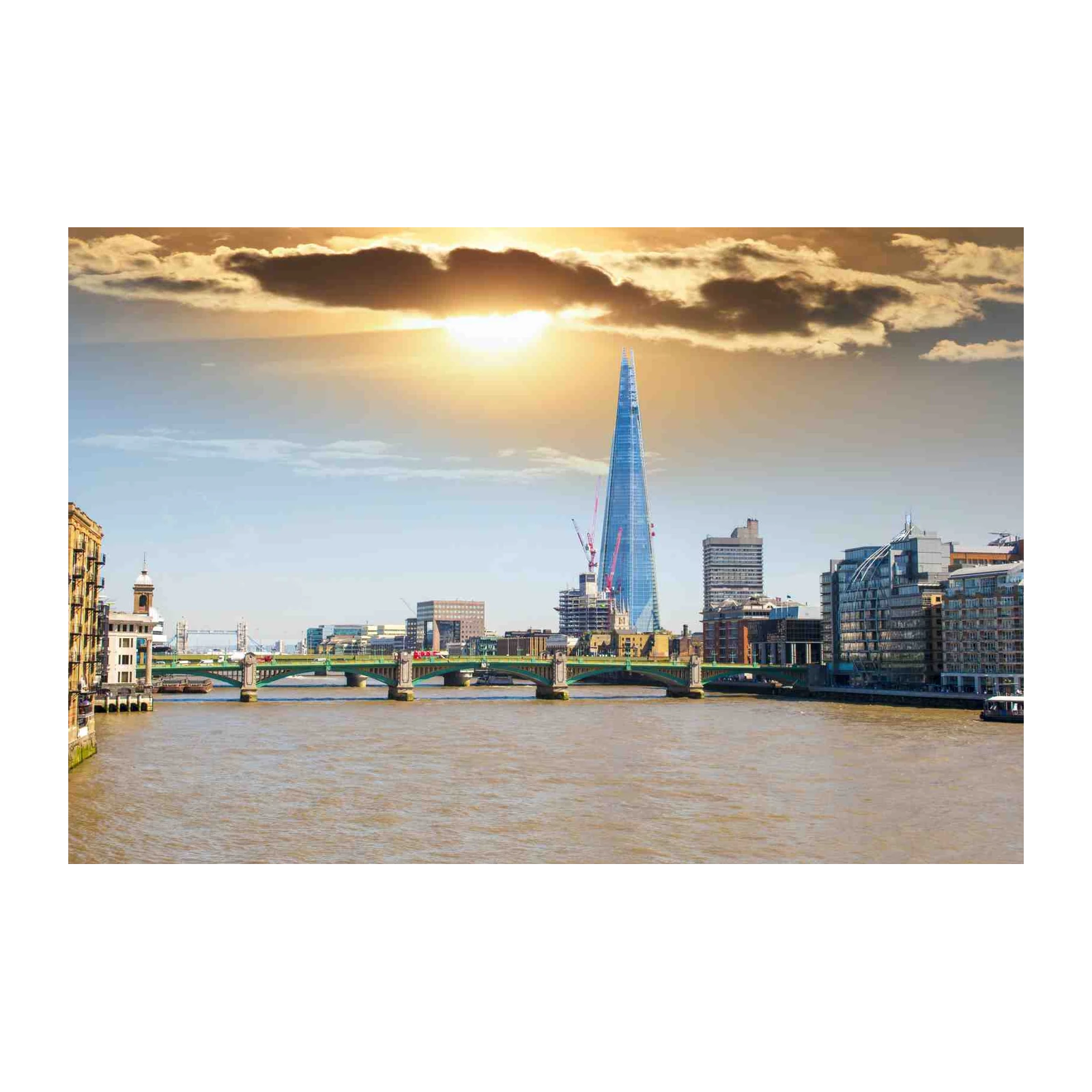 Iconic London Skyline with The Shard Wall Art