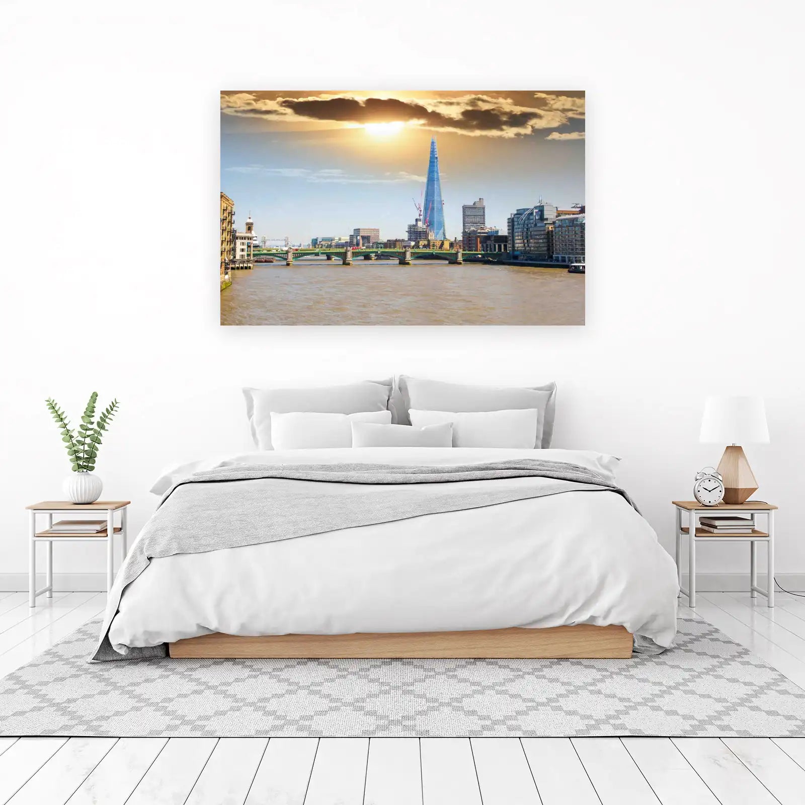 Iconic London Skyline with The Shard Wall Art