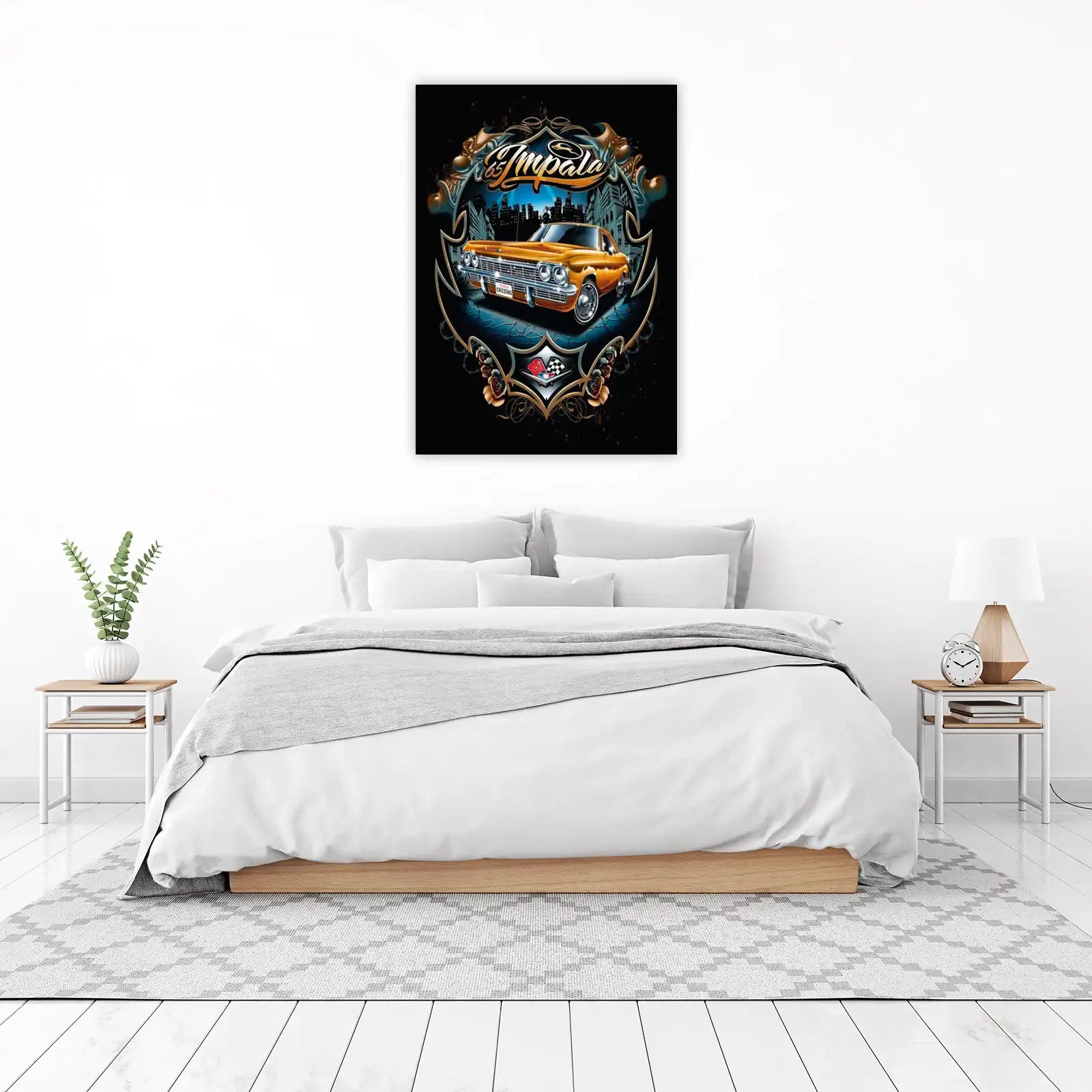 Vintage '65 Impala Cruising Wall Art