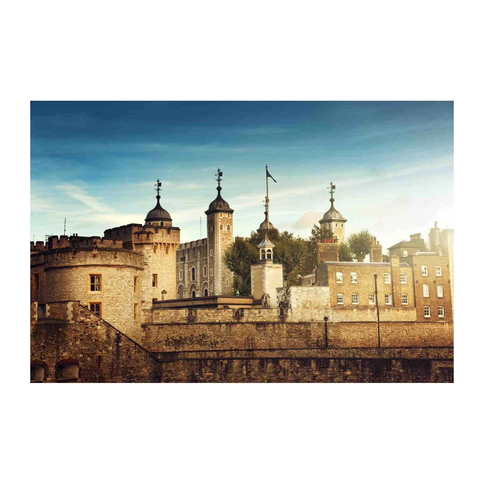 Historic Tower London Castle Wall Wall Art